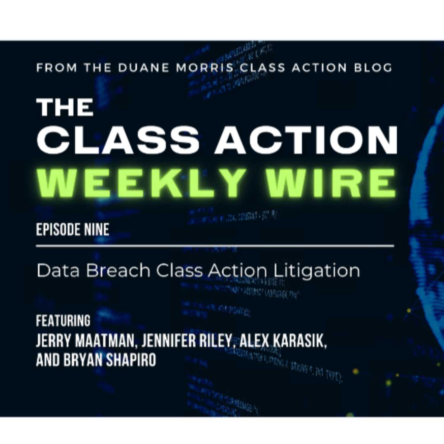 The Class Action Weekly Wire