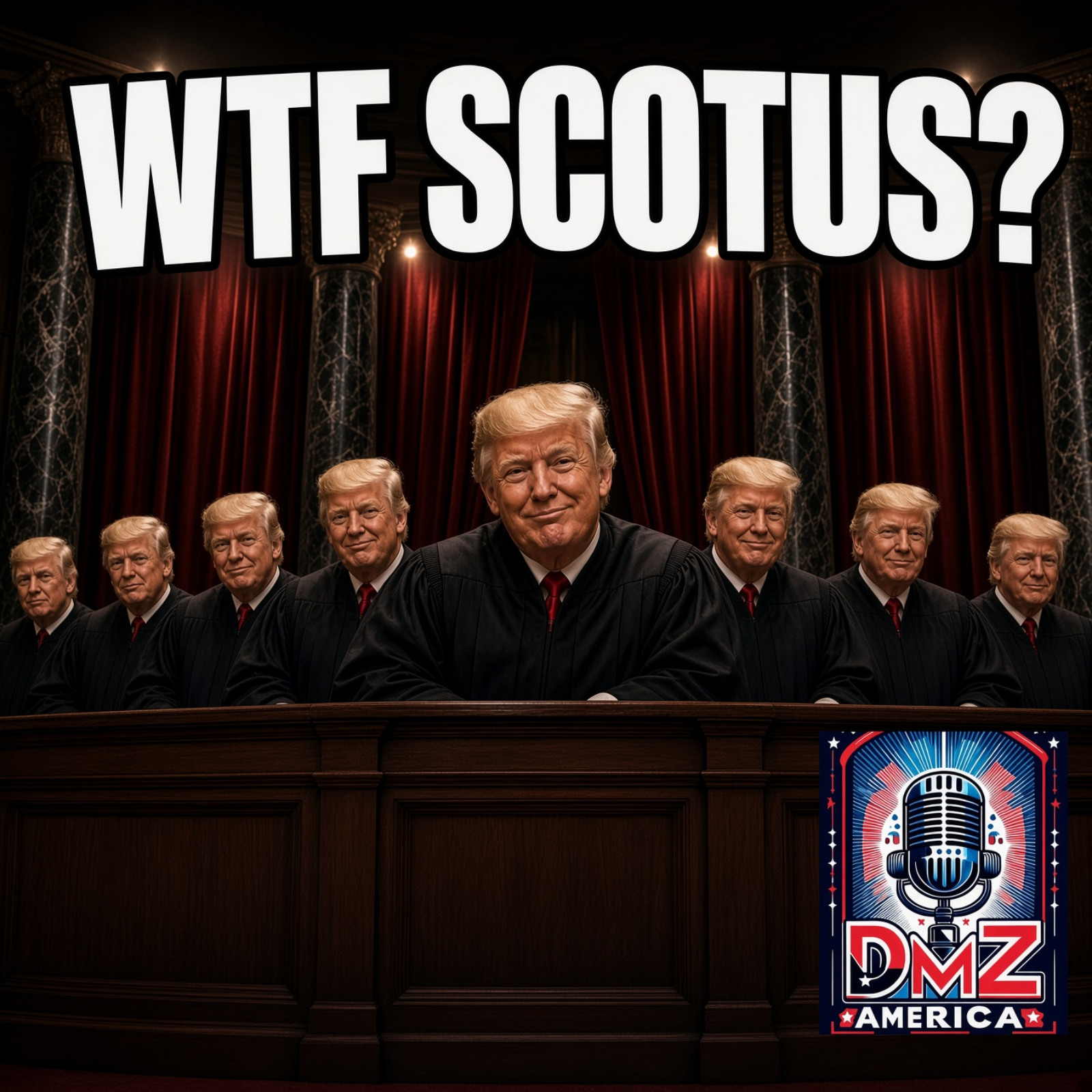 WTF SCOTUS | DMZ America Podcast | Ep 255 episode artwork