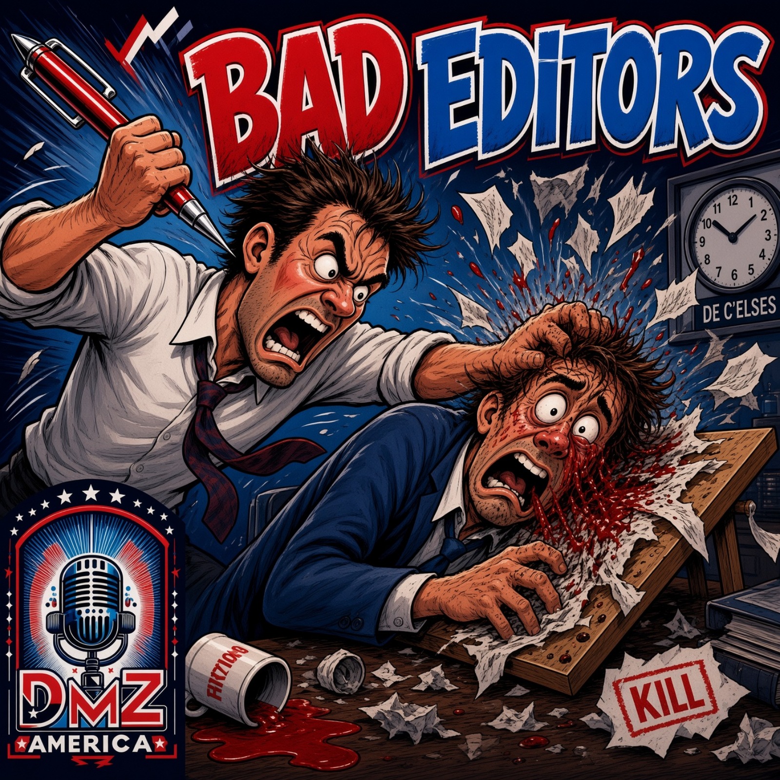 True Stories of Terrible Editors | DMZ America Podcast | Ep 256 episode artwork