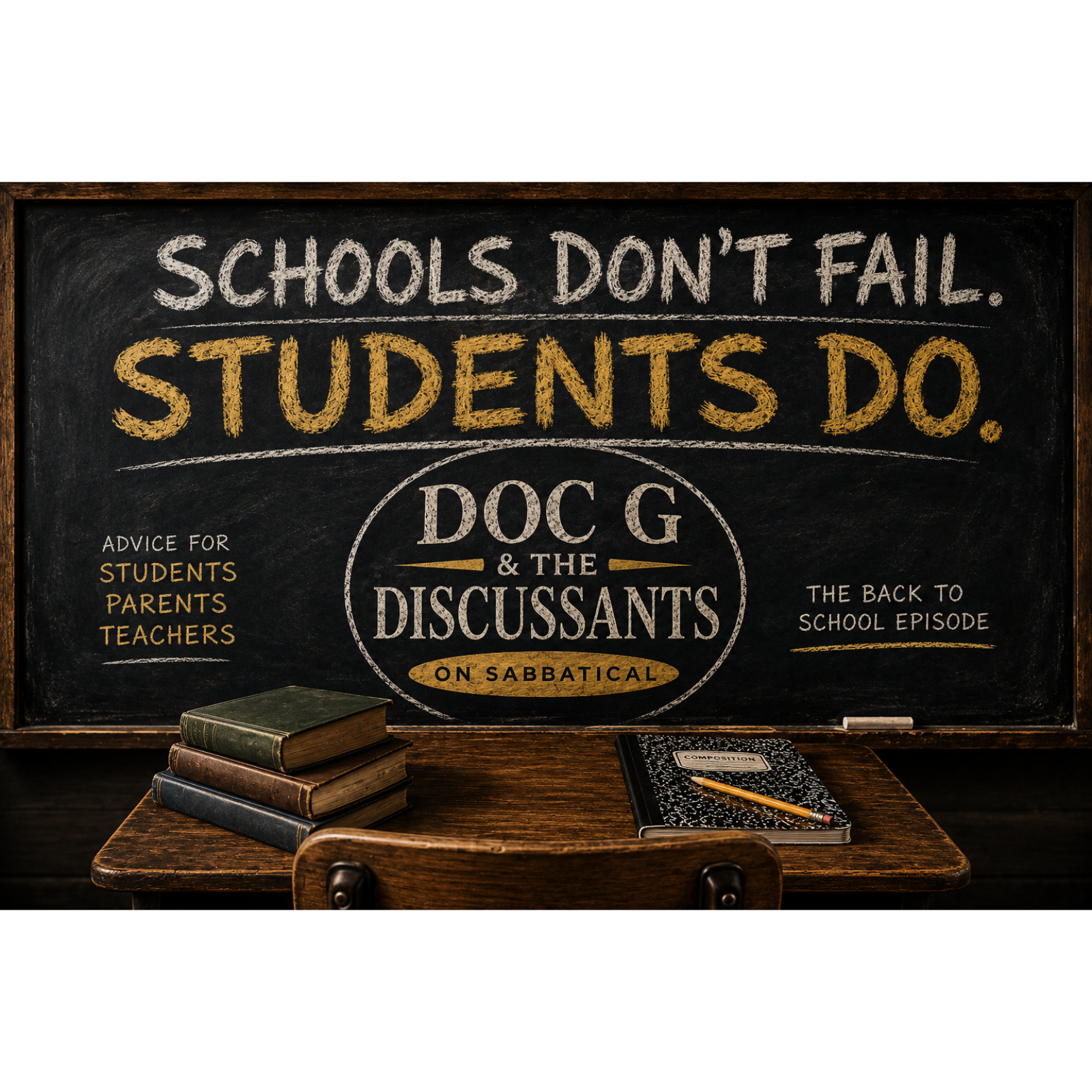 Schools Don’t Fail—Students Do. The Back to School Episode episode artwork