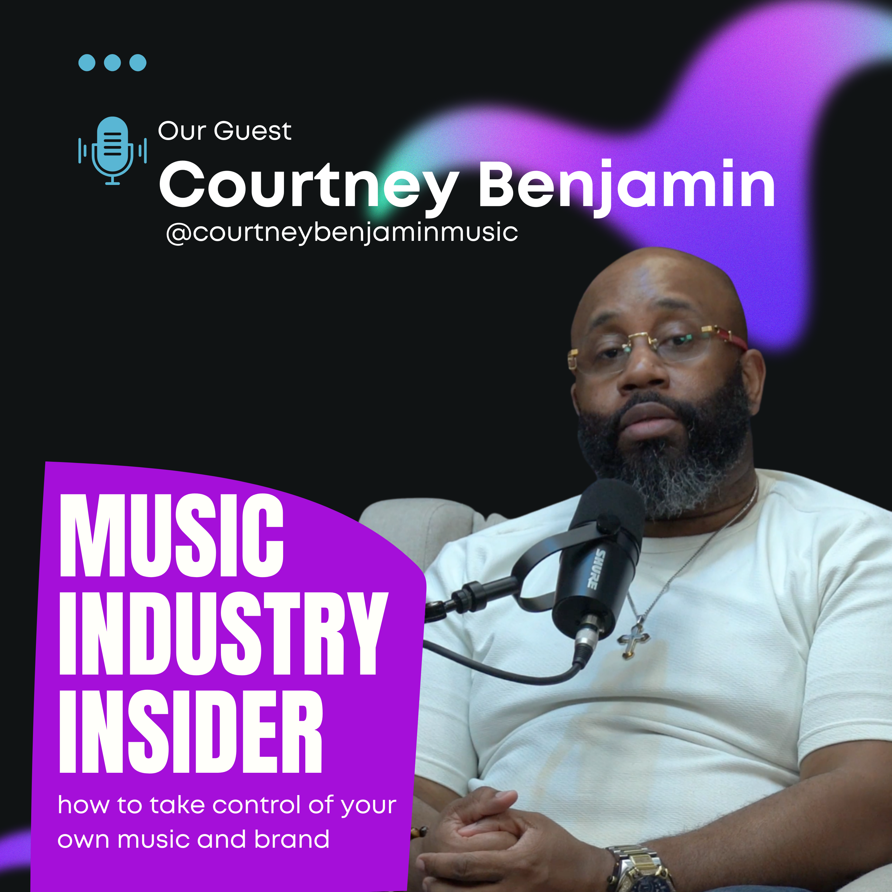 Courtney Benjamin:  Music Industry insides @courtneybenjaminmusic #musicindustry episode artwork