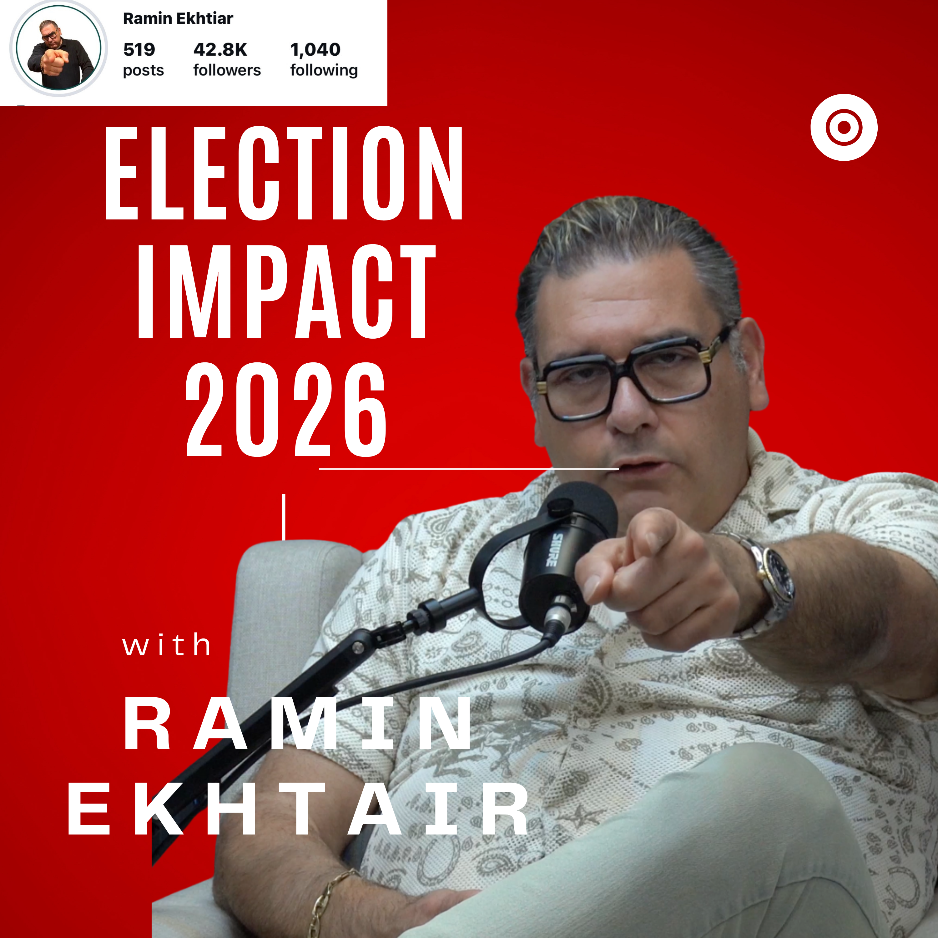 Ramin Ekhrair @Ramin_RealTalk:  Election Impact episode artwork