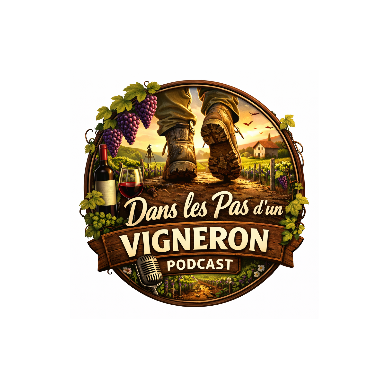 Dans les pas d un vigneron-Podcast