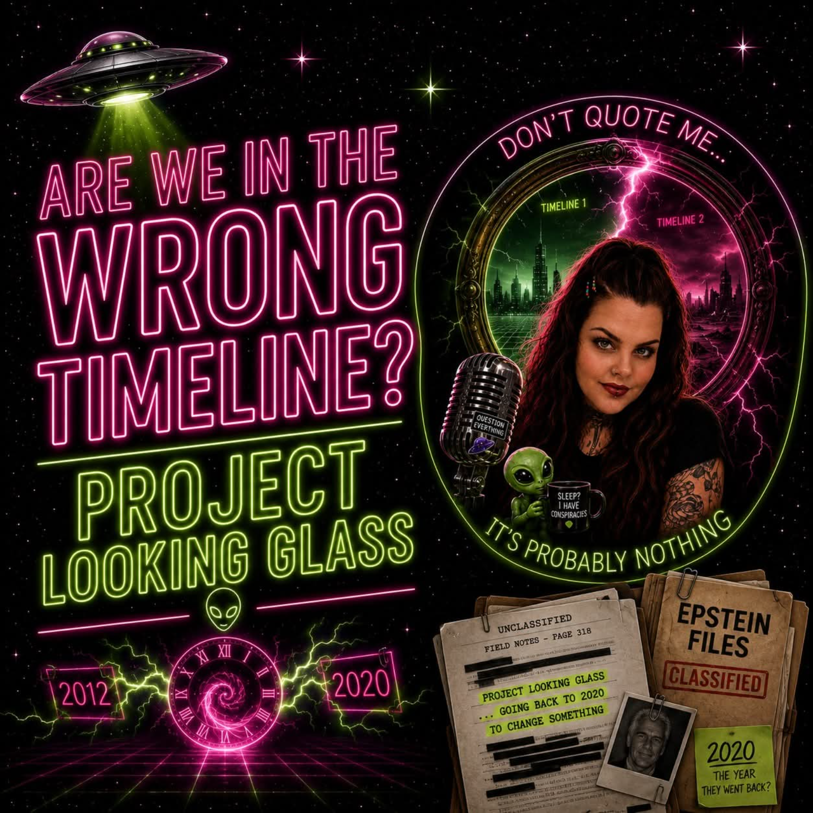 Are we in the wrong timeline? Project Looking Glass.  episode artwork