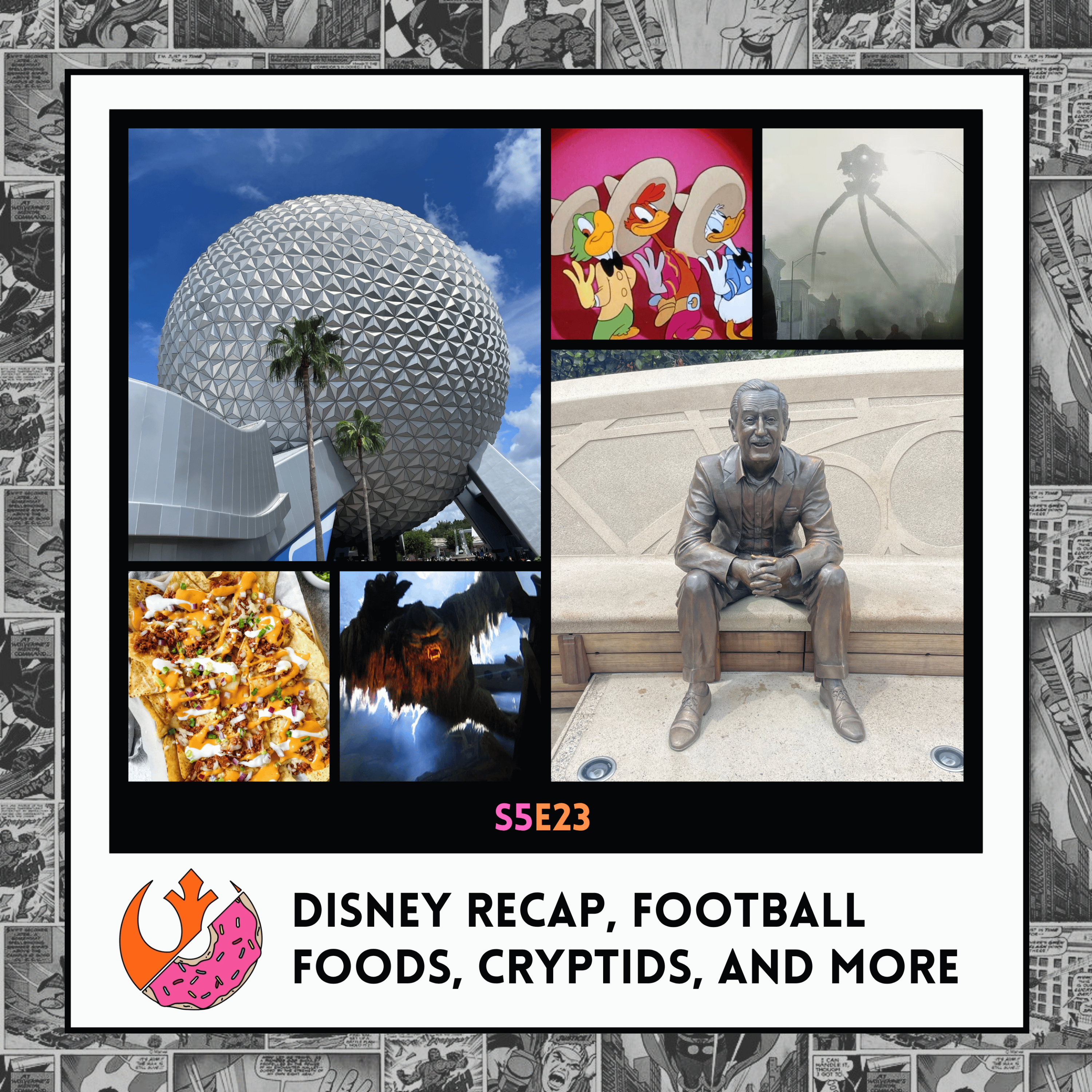 Disney World Recap, Football Foods, Cryptids, and More! episode artwork