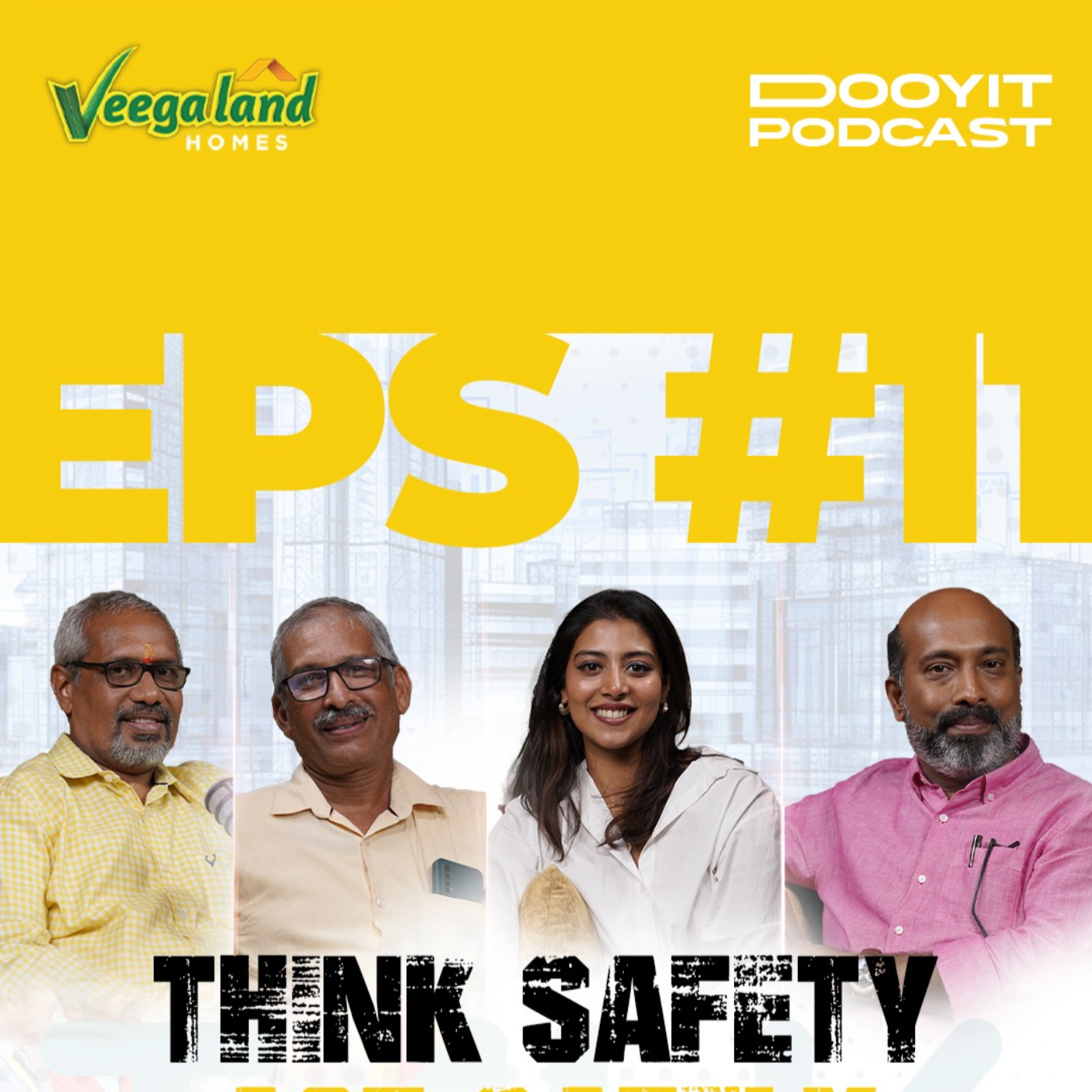 THE SAFETY CODE I DOOYIT PODCAST I VEEGALAND HOMES I Workplace & General Safety Insights I EP11 episode artwork