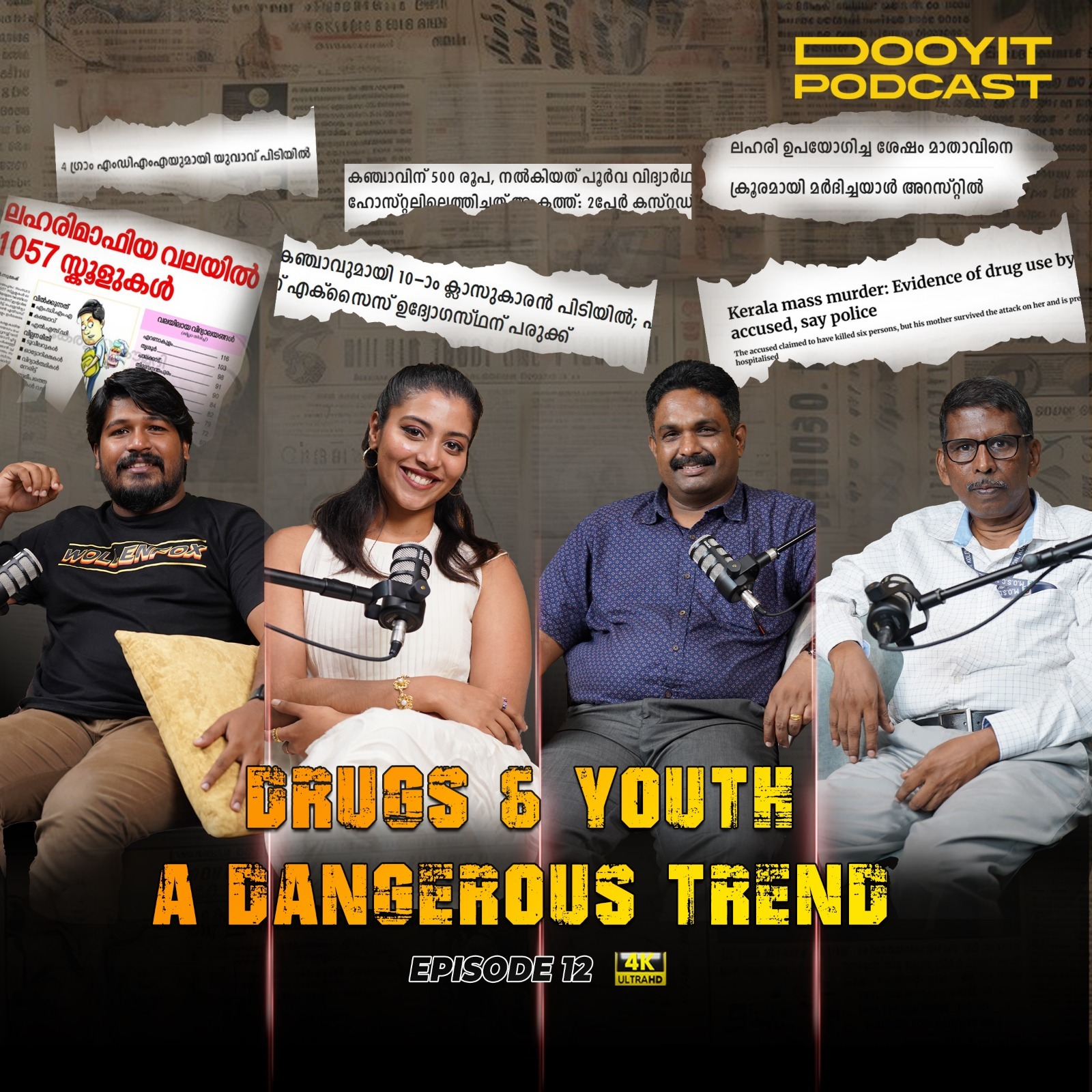 DRUGS & YOUTH , A DANGEROUS TREND | EPISODE 12 | DOOYITPODCAST | 4K episode artwork