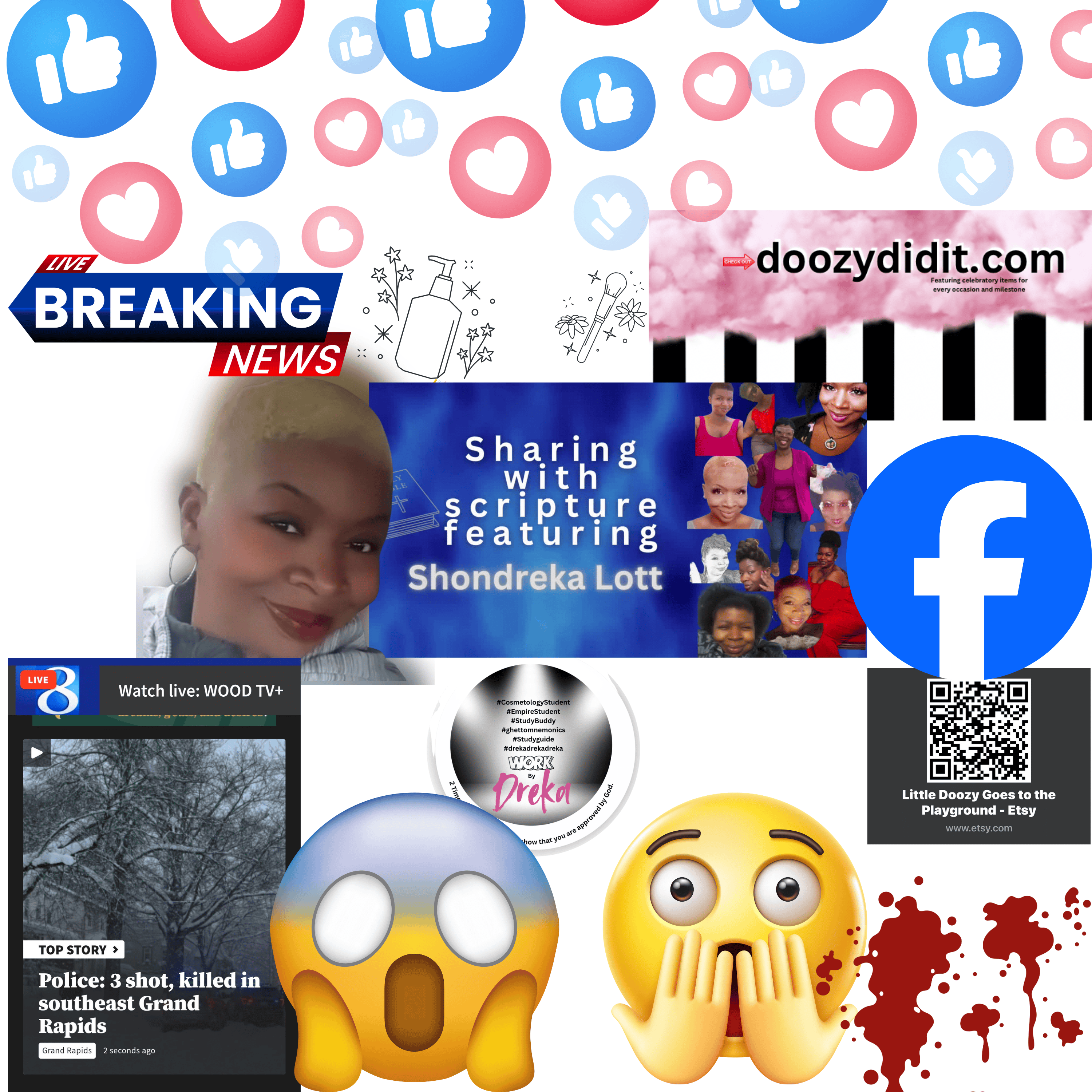 Facebook scrolling. episode artwork