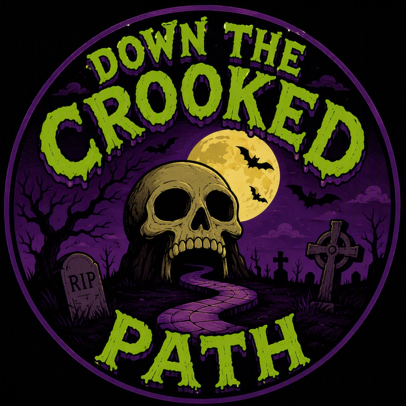 Artwork for Down the Crooked Path