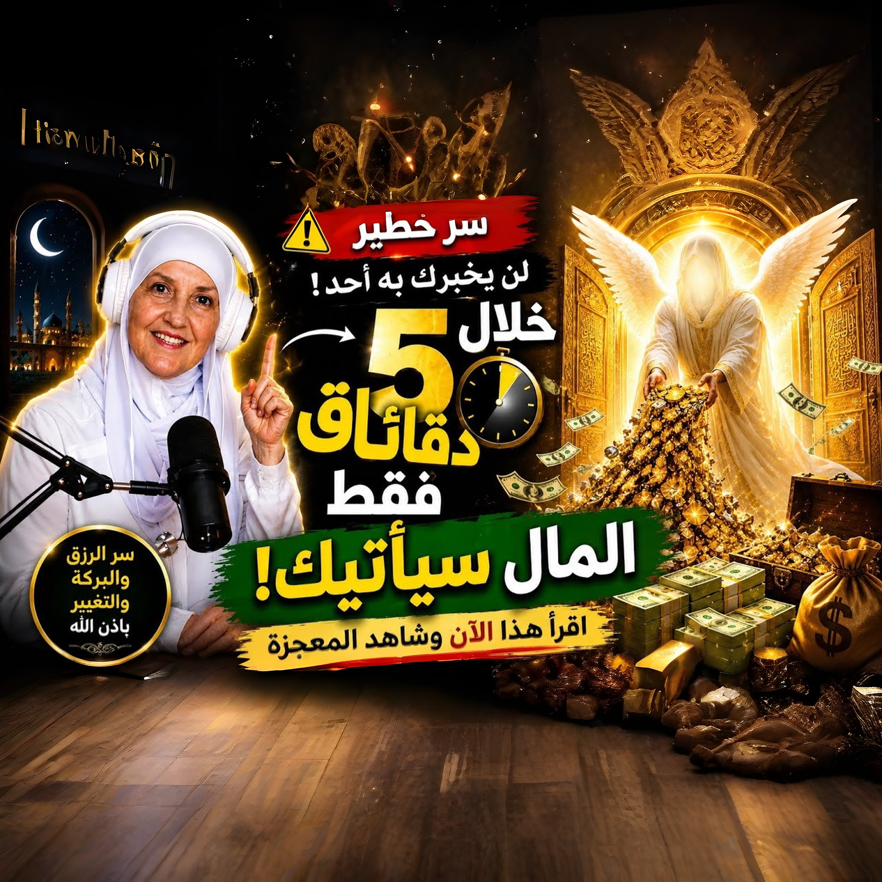 سرّ الرزق القوي | عمل يغيّر حياتك في 5 دقائق فقط يا الله المدد | كلمات مؤثرة عن الرزق والبركة عمل بسيط يجلب الراحة والسكينة | تذكير إيماني جميل