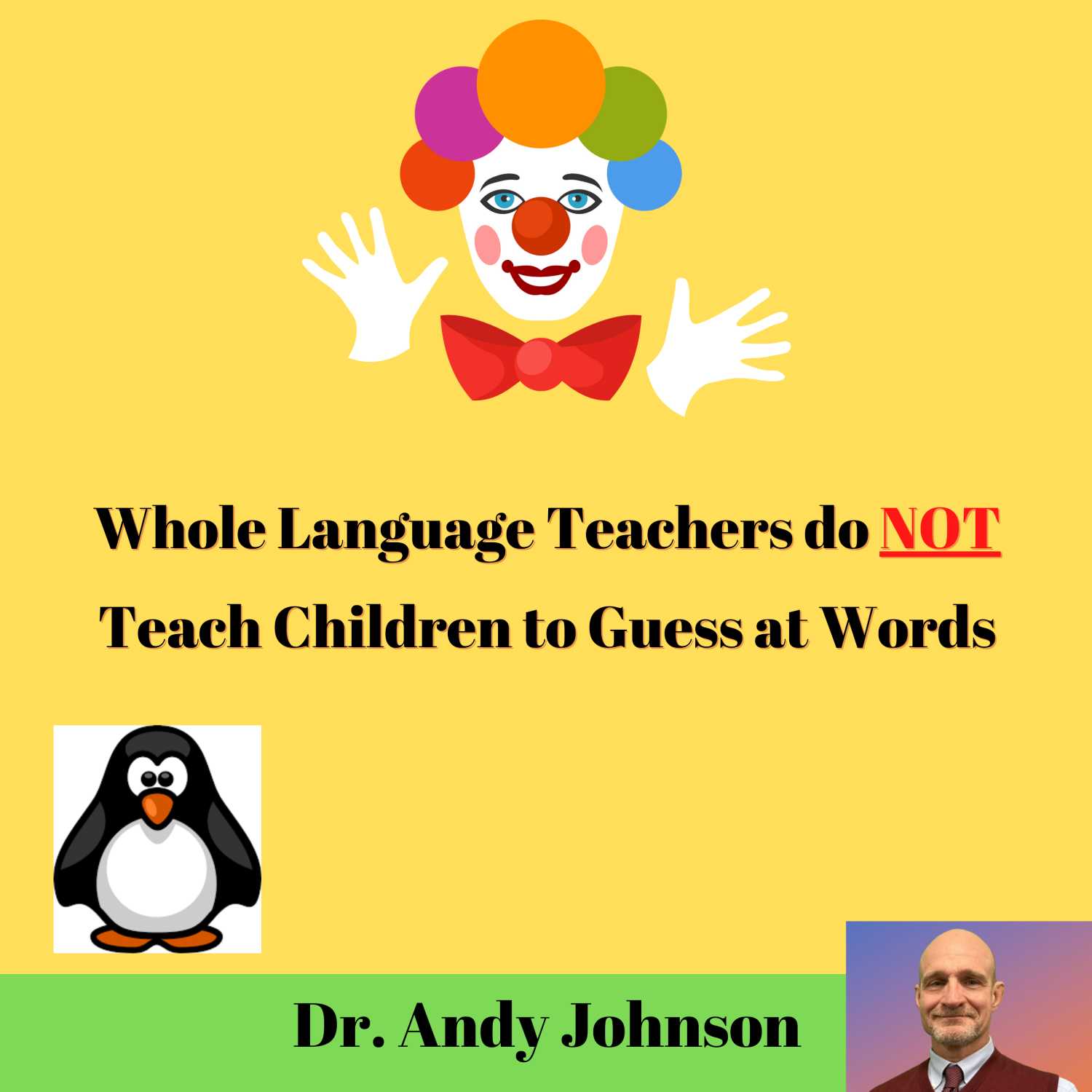 WE DO NOT TEACH CHILDREN TO GUESS AT WORDS!
