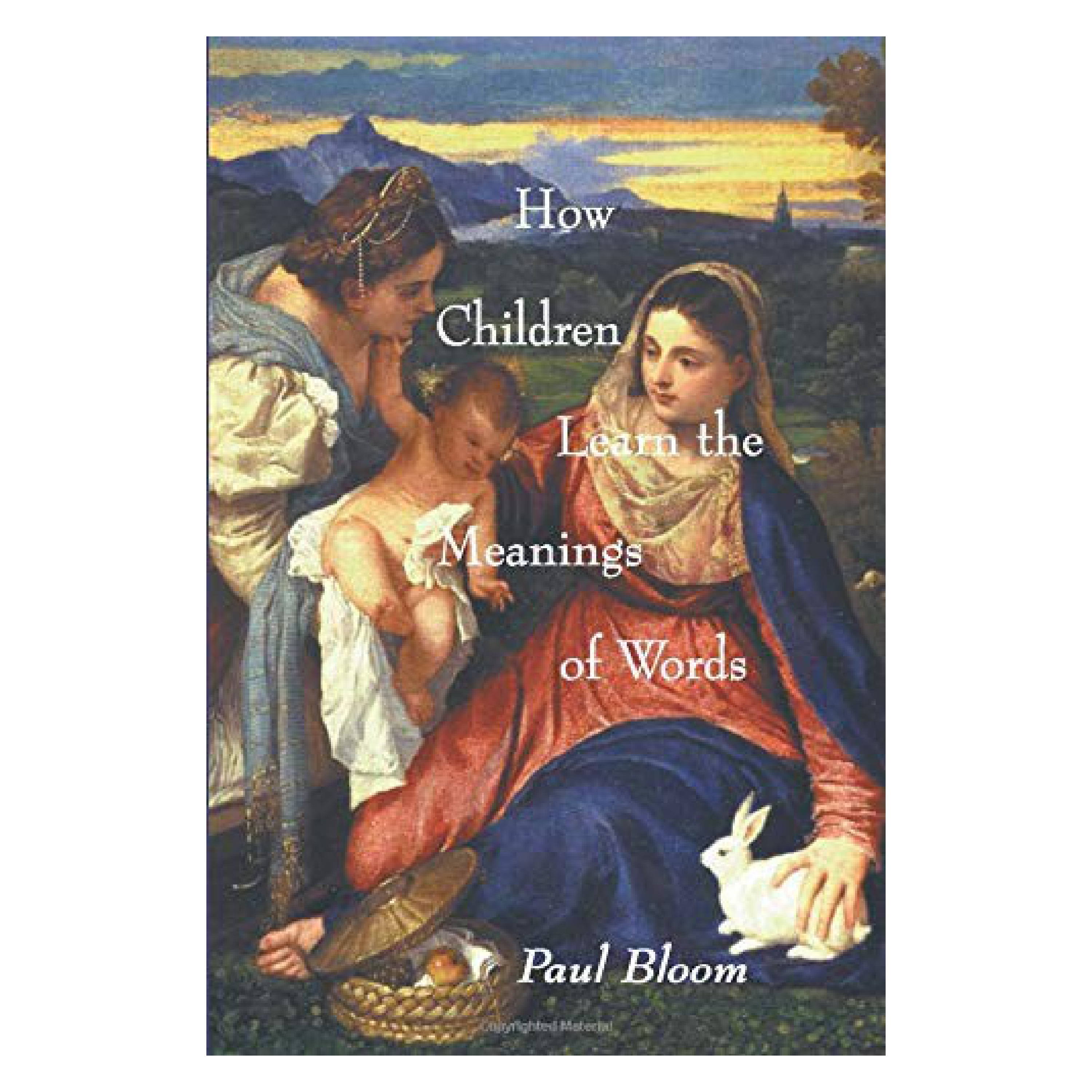 Source cover or first page for Word and Concept Learning by Children (Paul Bloom)