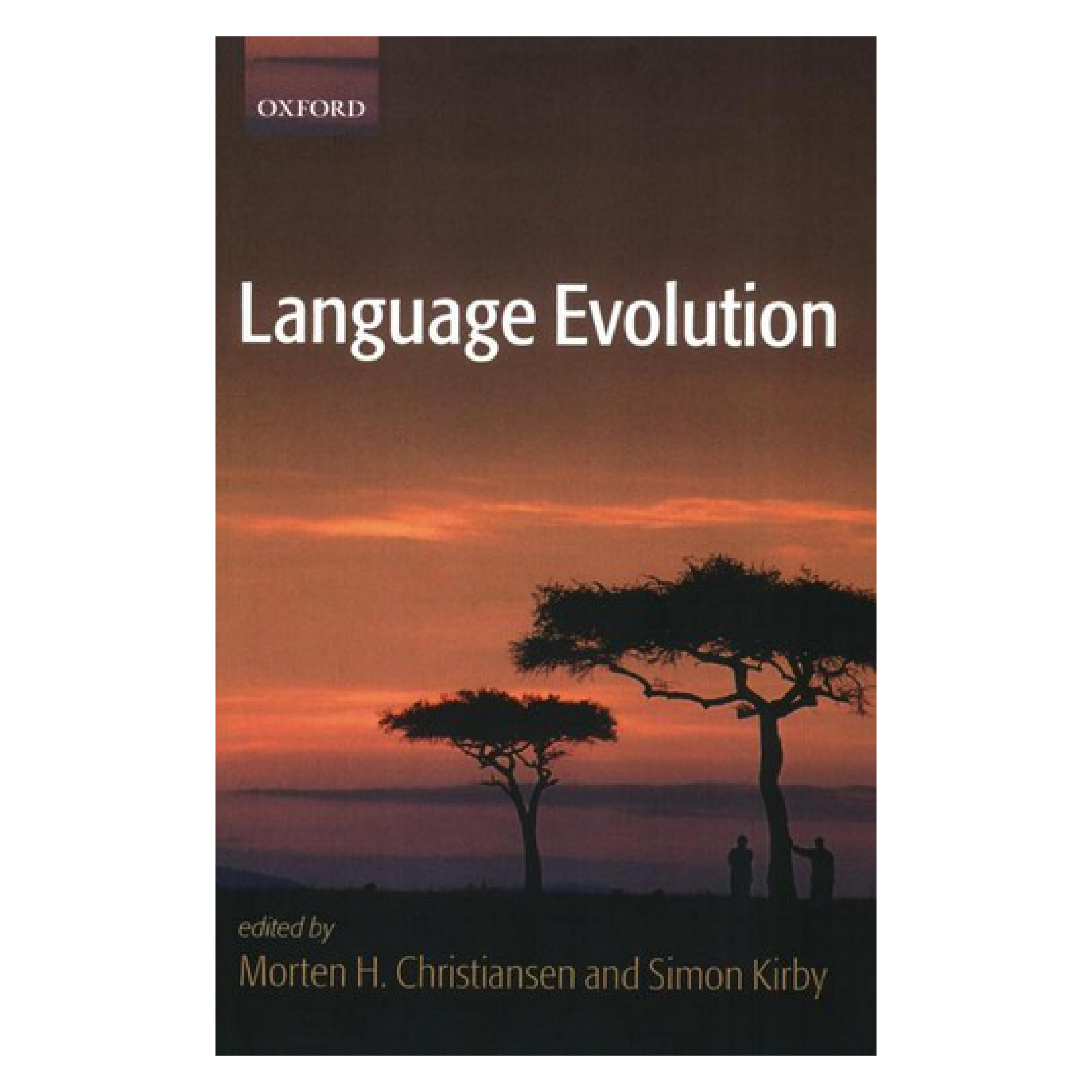 Source cover or first page for Language Evolution (Morten Christiansen and Tecumseh Fitch)