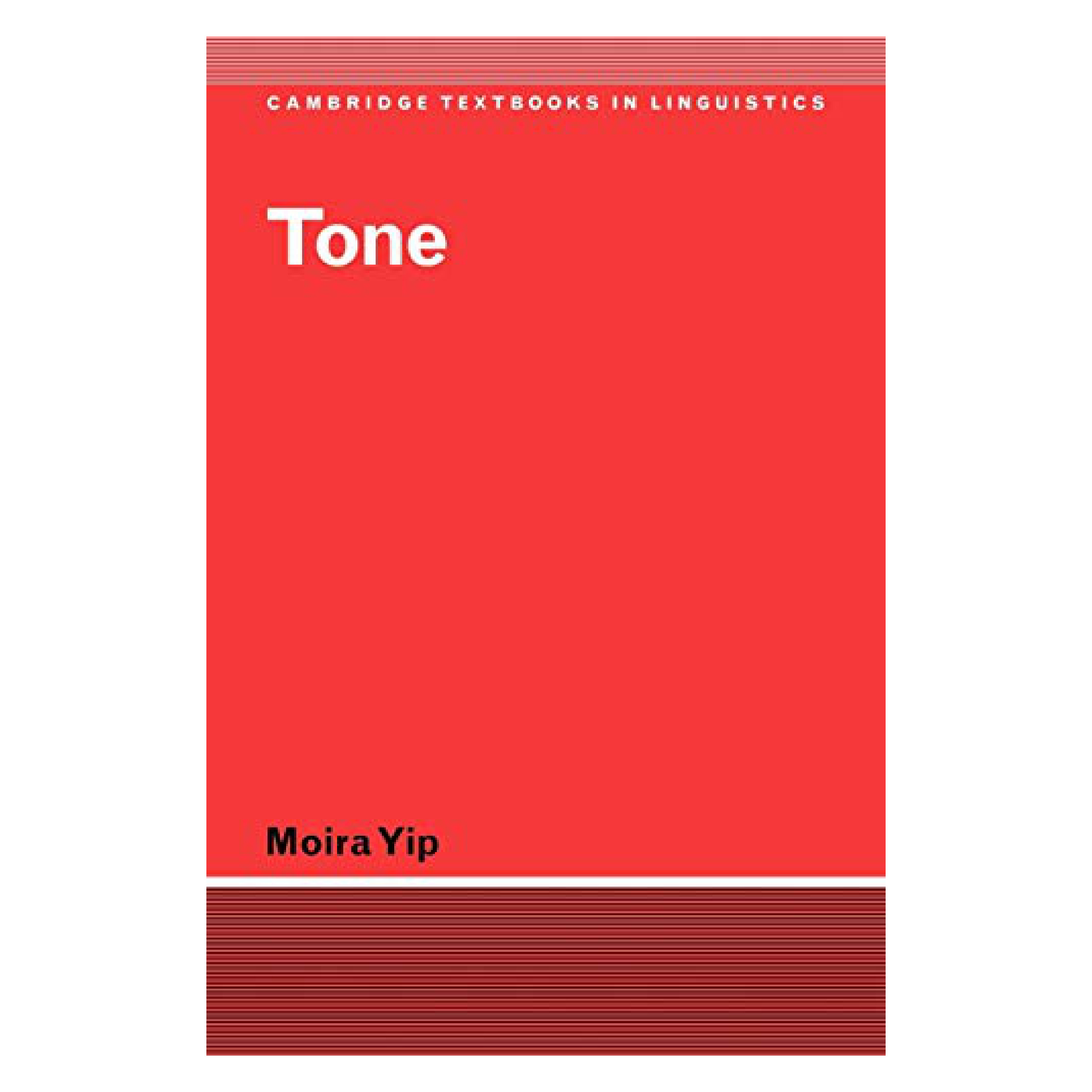 Source cover or first page for Phonological Tone (Yip)