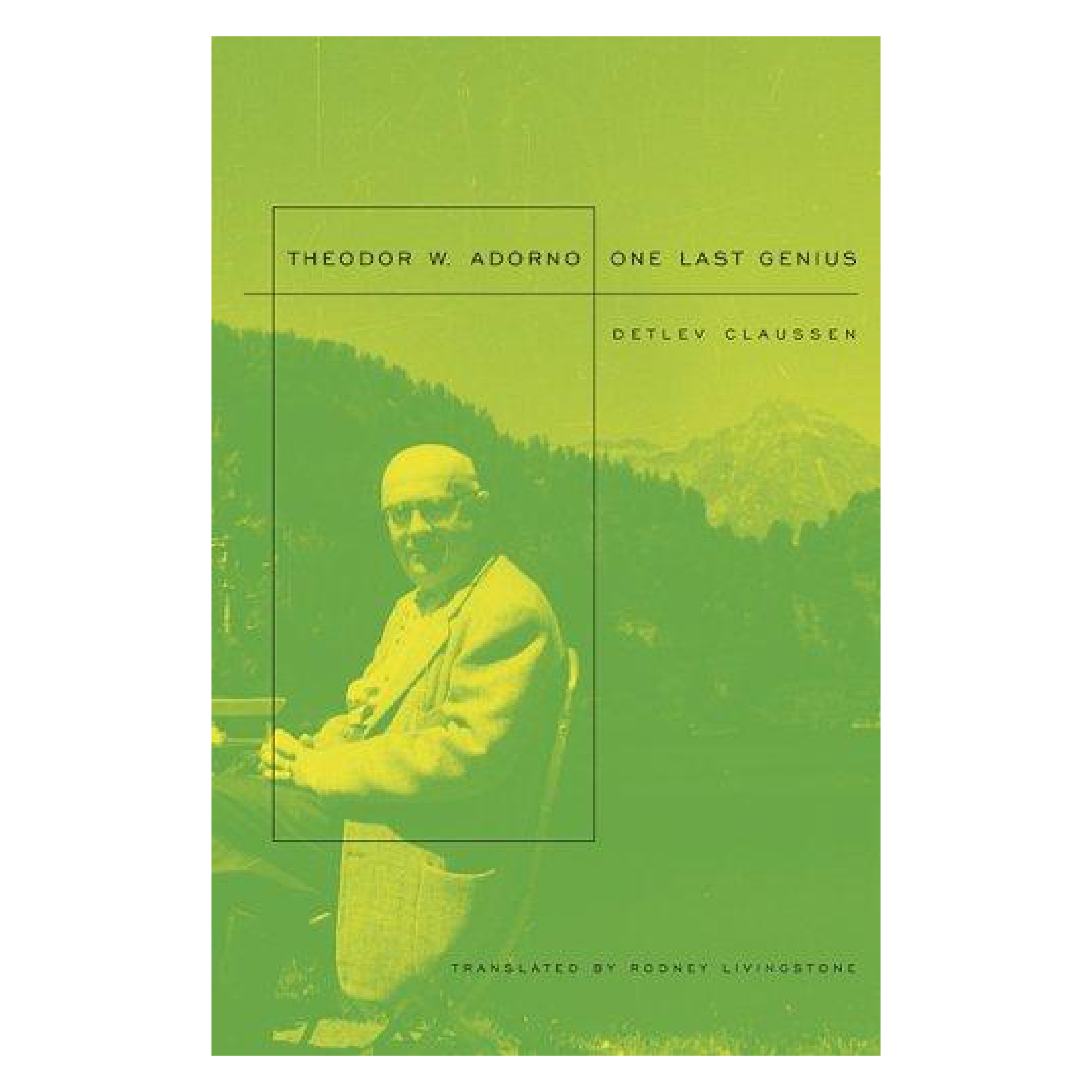 Source cover or first page for Adorno Biography  (Clausen)