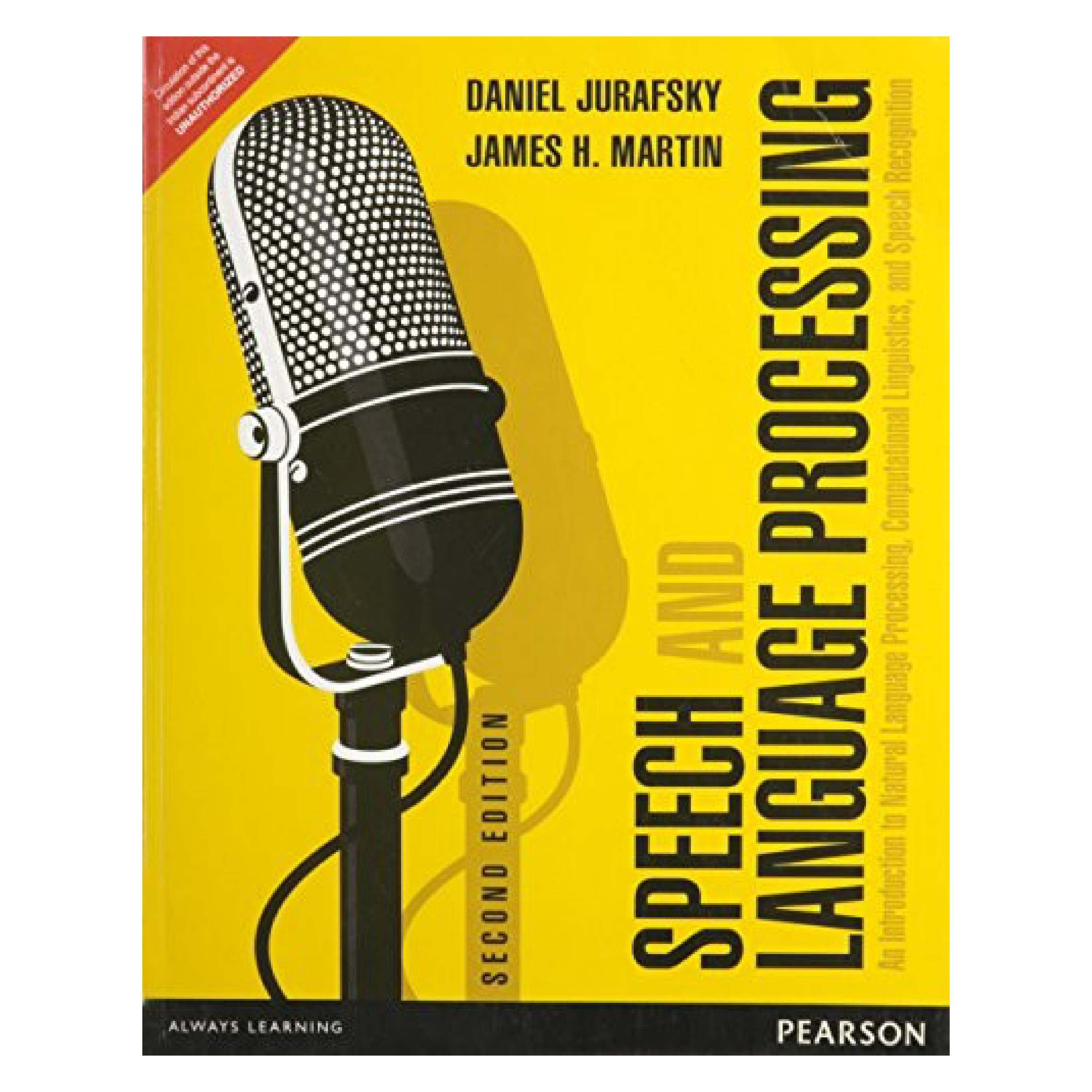 Source cover or first page for Speech and Language Processing - Part 2 (Jurafsky & Martin)