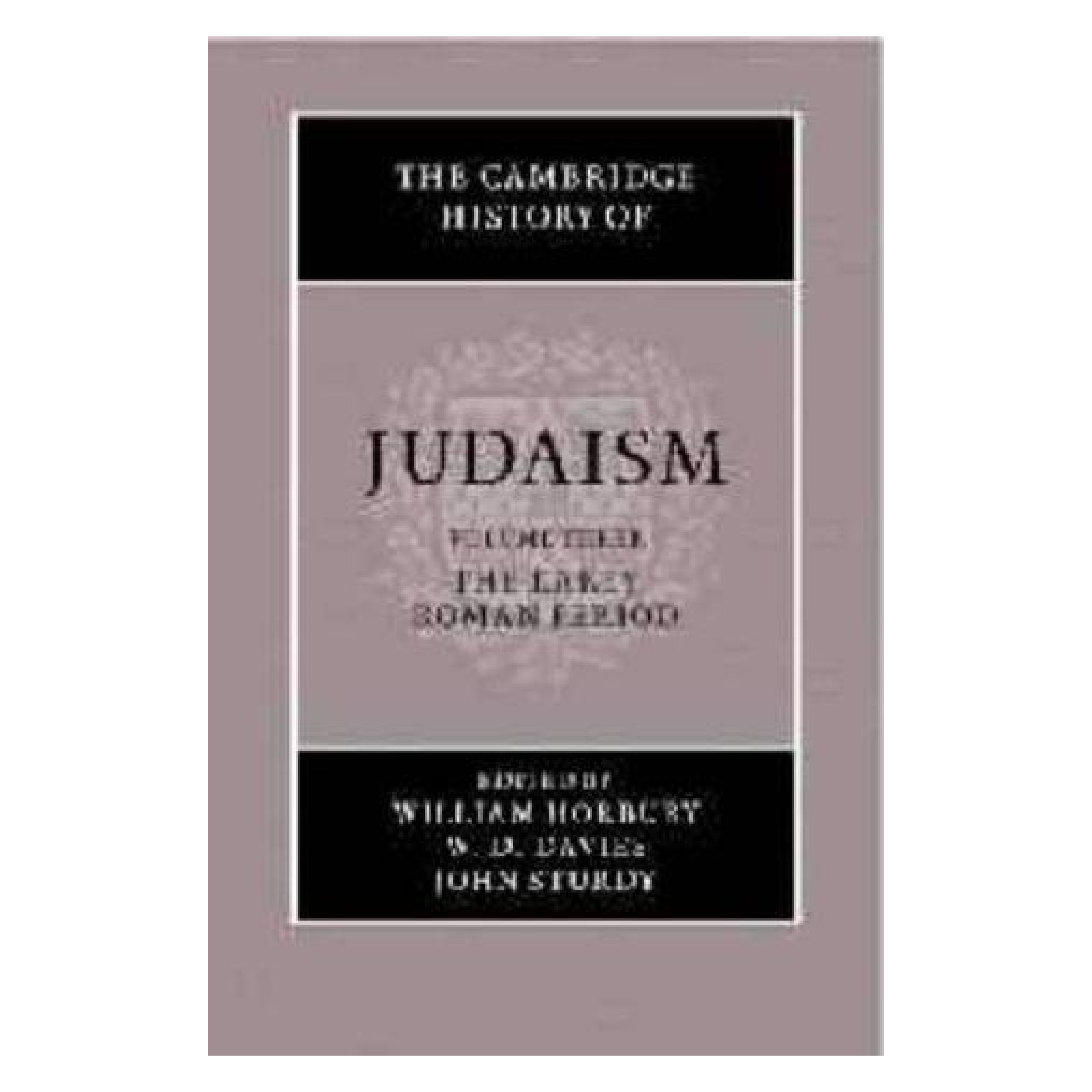 Source cover or first page for Cambridge History of Judaism 3 - The Early Roman Period 2/4