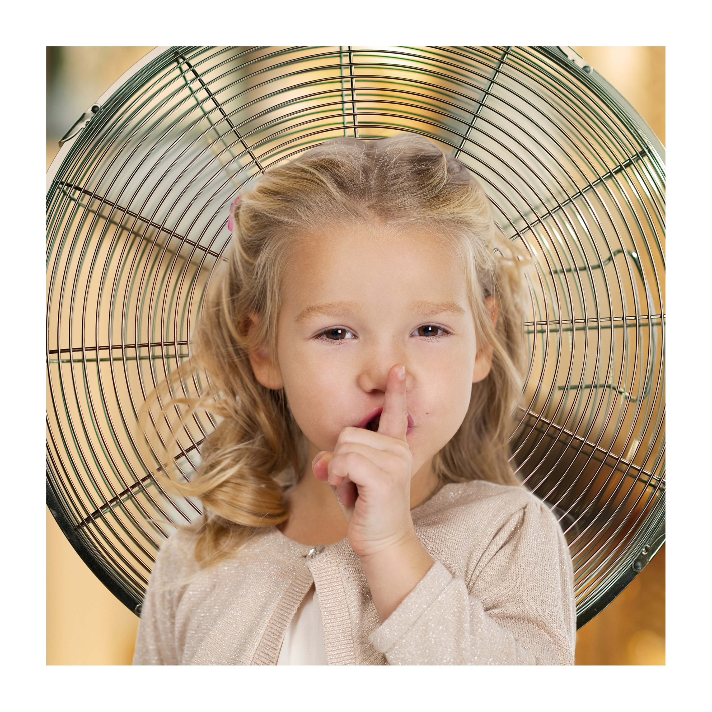 10 Hours Of Baby Ssshhh Female Voice with Soft Fan Noise - Air Cooler episode artwork