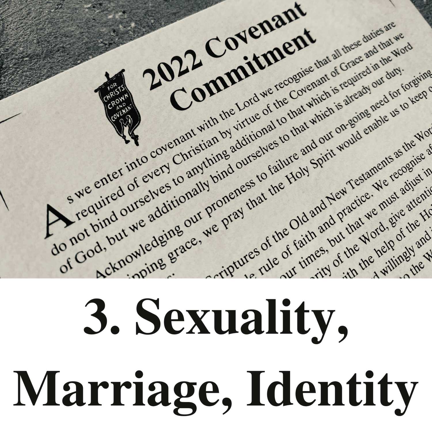 Sexuality, Marriage, Identity - Preparing for Covenant Renewal, Pt. 3 episode artwork