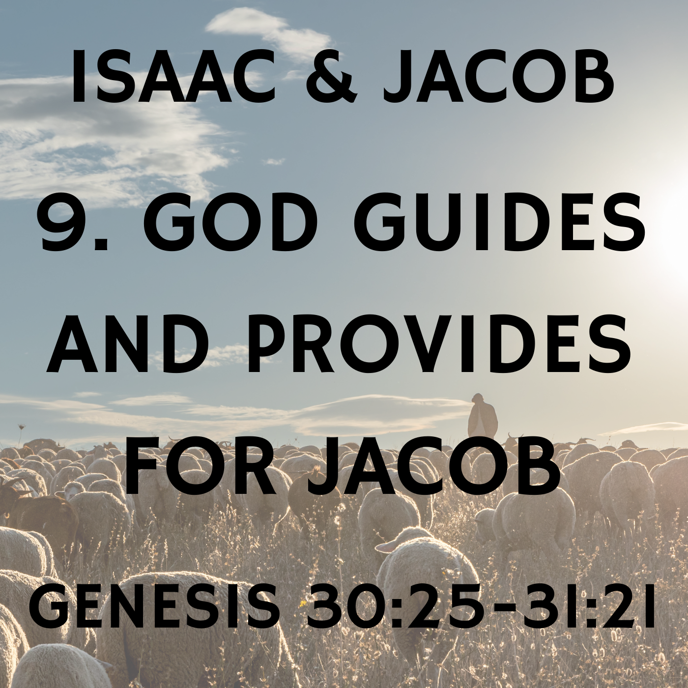 God Guides and Provides for Jacob - Genesis 30:25-31:21 episode artwork