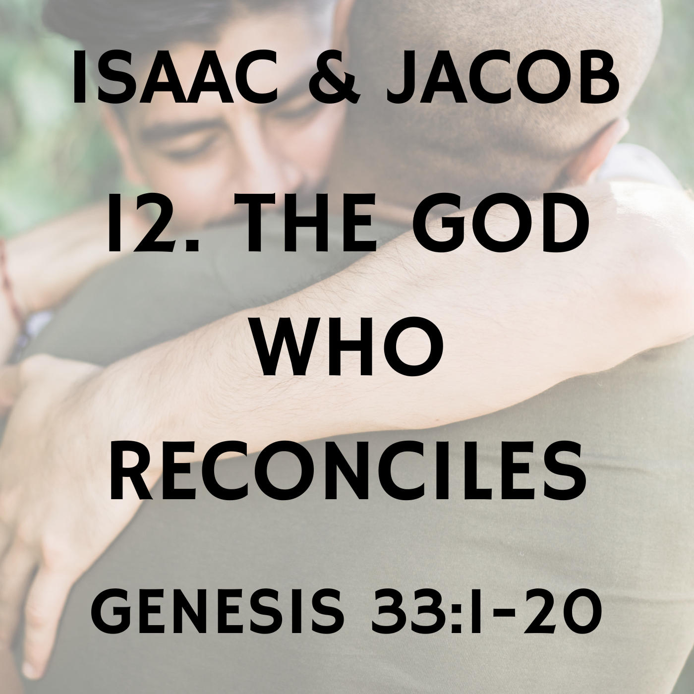 The God Who Reconciles - Genesis 33:1-20 episode artwork