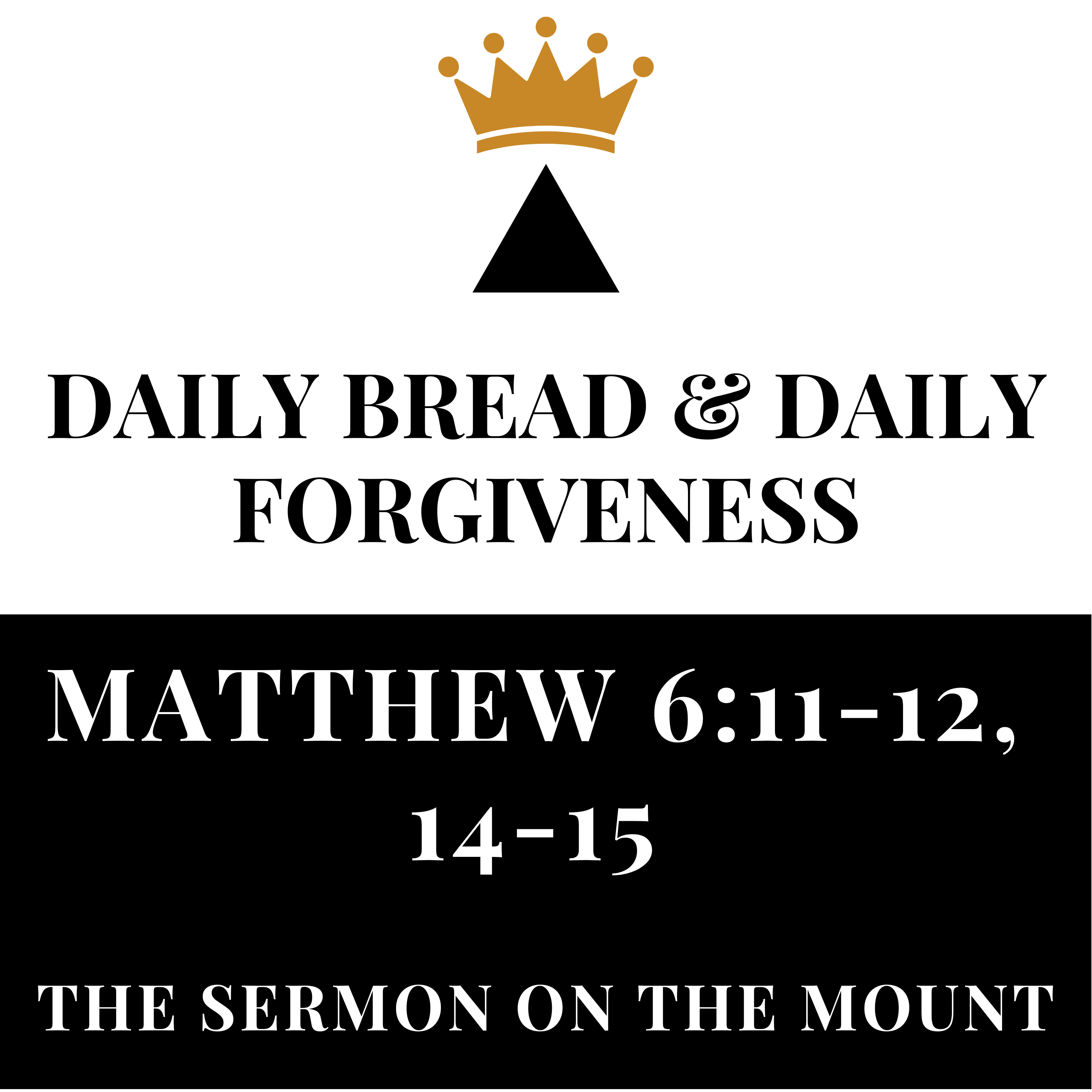 Daily Bread & Daily Forgiveness - Matthew 6:11-12, 14-15 episode artwork