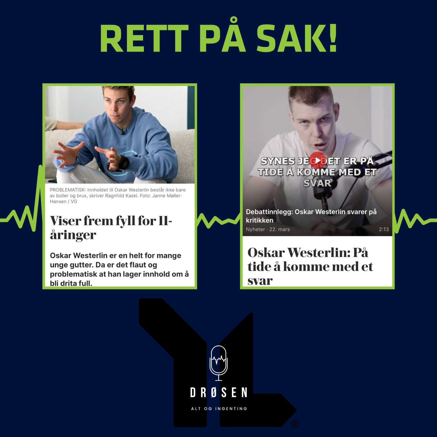 S1 E1 |  RETT PÅ SAK! S1 E1 |  RETT PÅ SAK!