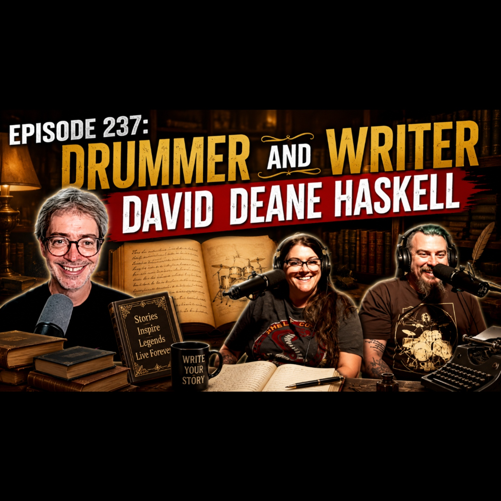 Episode 237: David Deane Haskell, Drummer and Writer From Japan