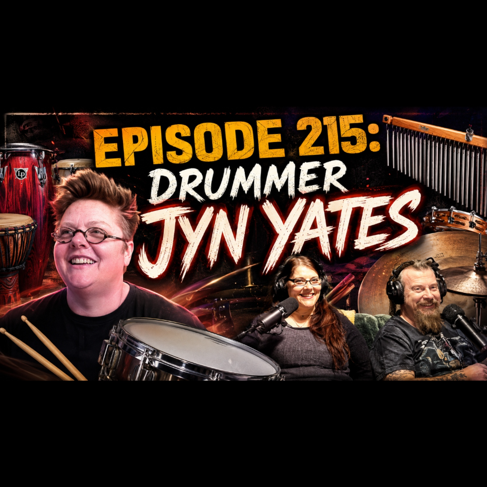 Episode 215: Drummer Jyn Yates episode artwork
