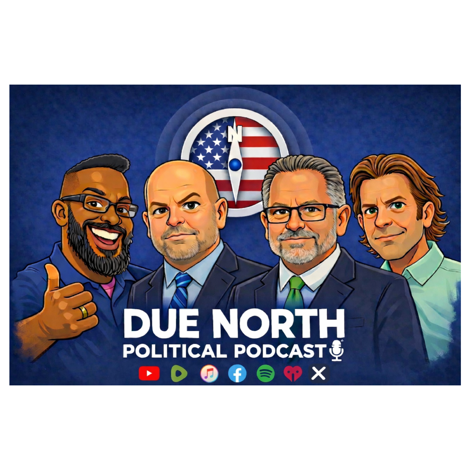 No enemies to the right - Men need to get in the game episode artwork