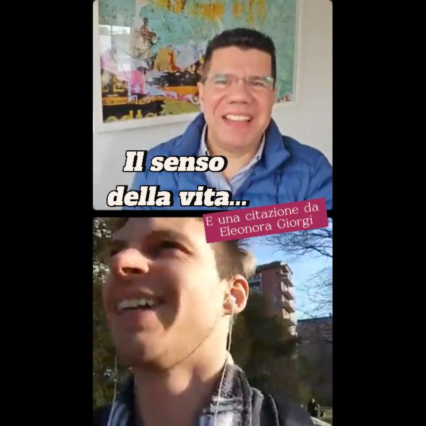 Due chiacchere, mezza bottiglia