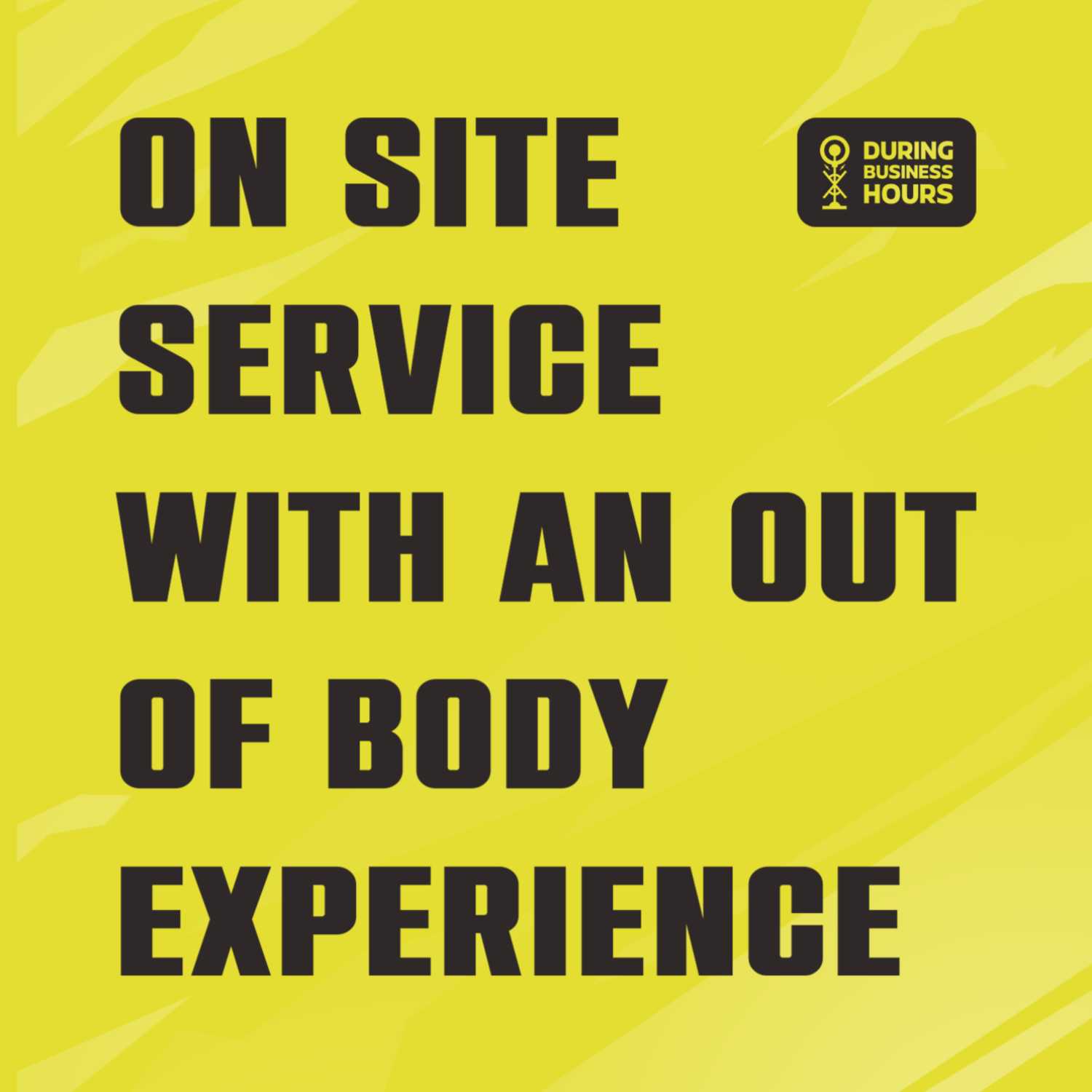 Ep 49. On site service with an out of body experience