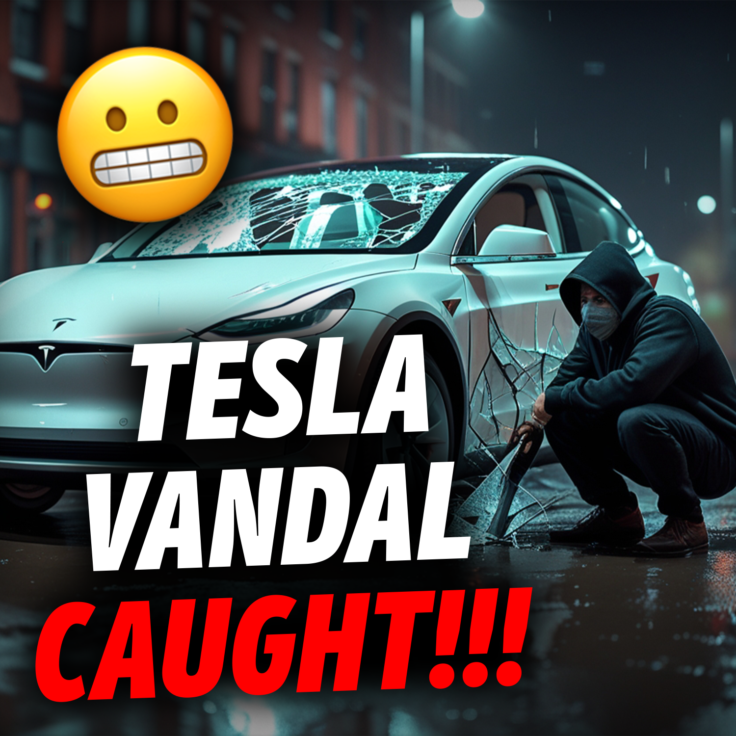 Oklahoma Tesla Vandal Begs Forgiveness