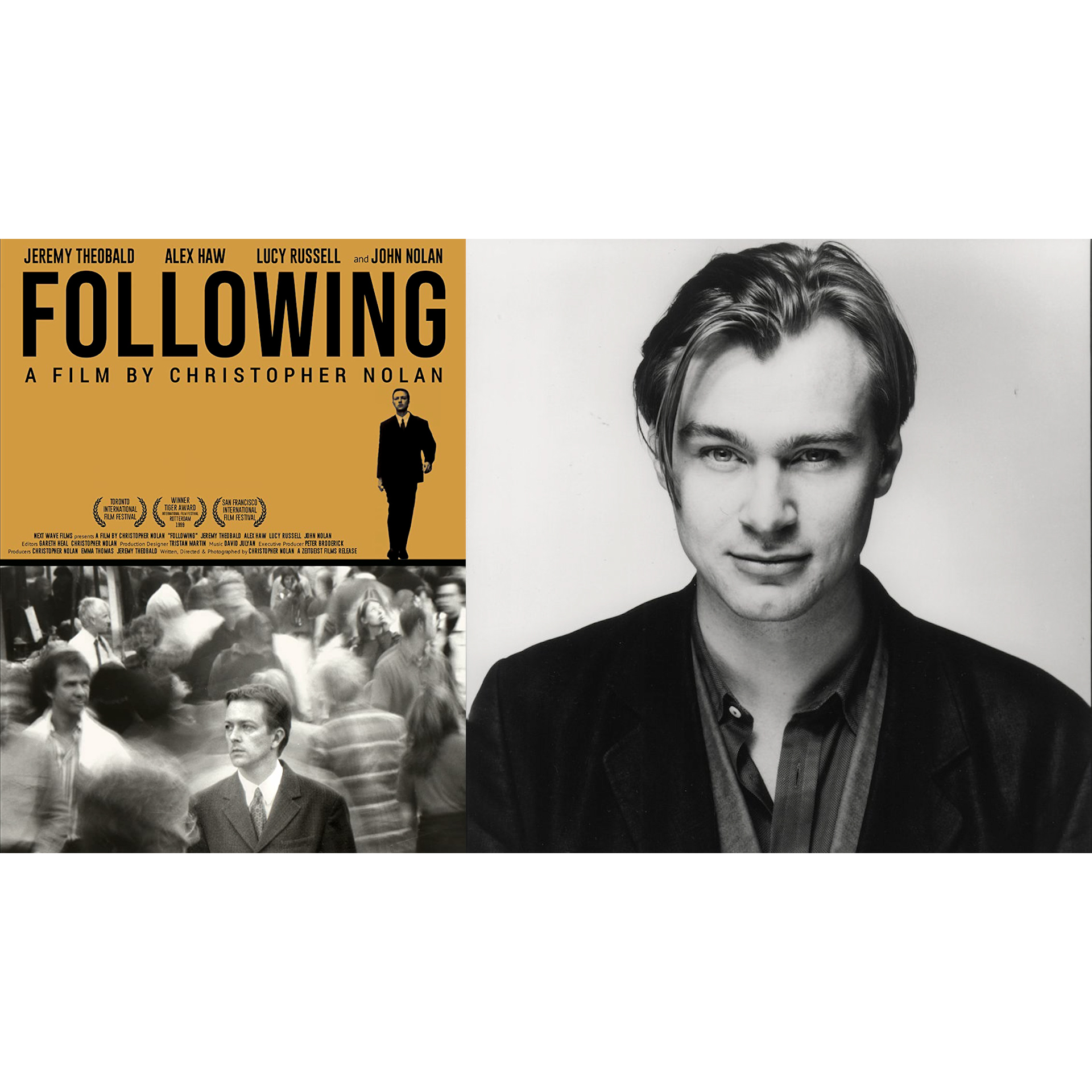 FOLLOWING (1998) - Commentary by Christopher Nolan 