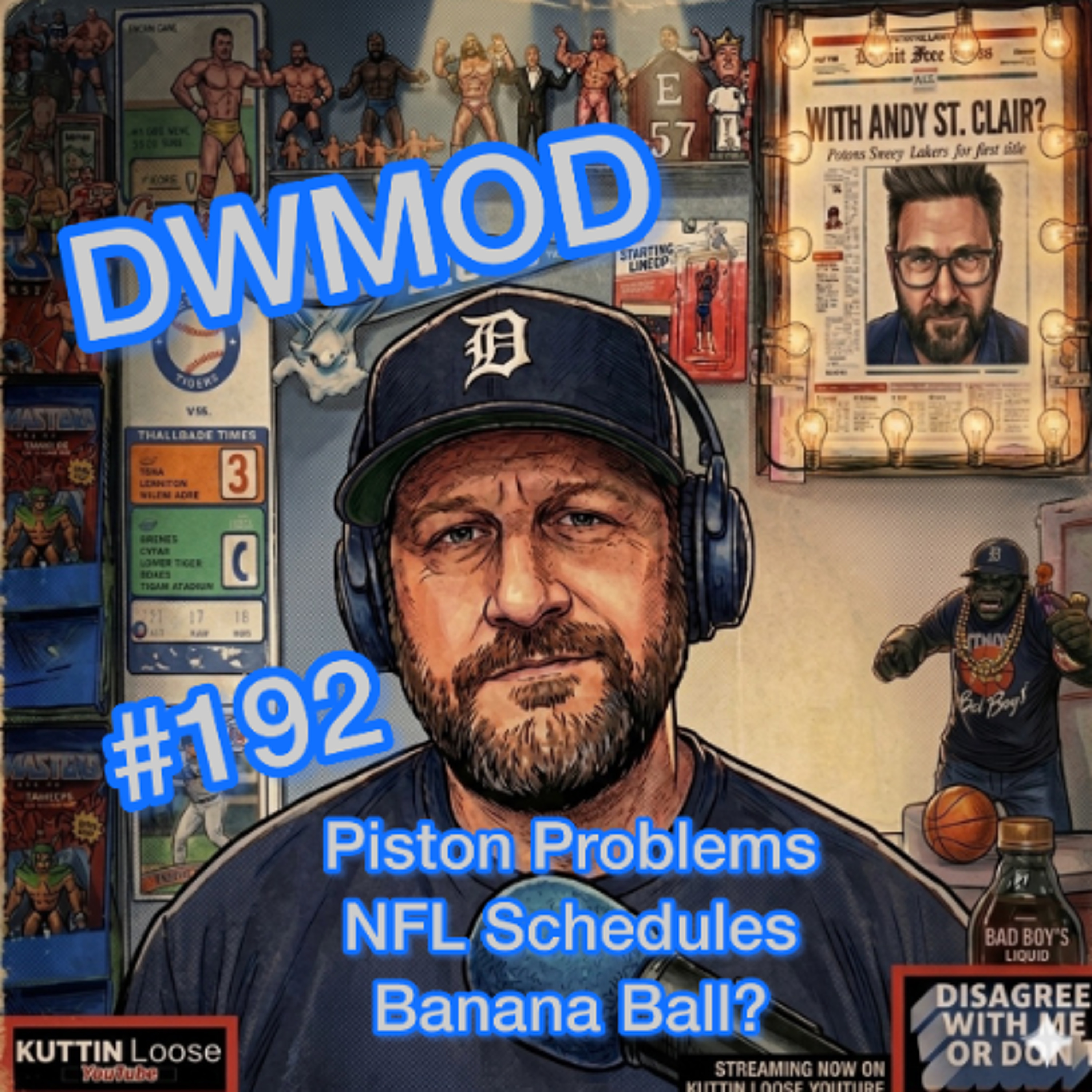 DWMOD -192  Piston Problems, NFL Schedules, Banana Ball? episode artwork