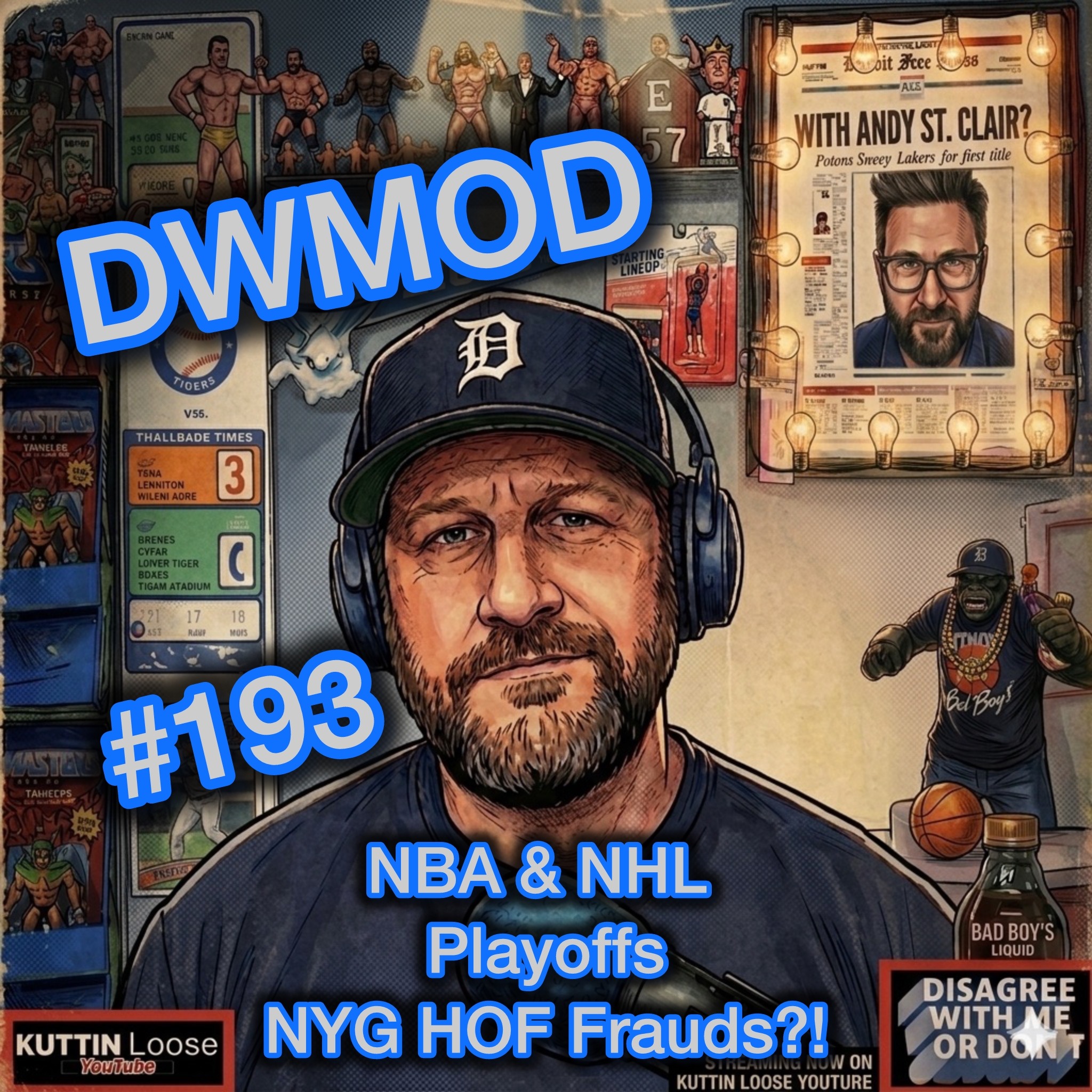 DWMOD 193 -NBA & NHL, Playoffs, & NYG HOF frauds? episode artwork