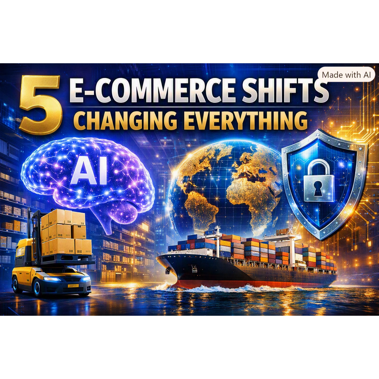 July 9, 2026: E-Commerce's Five Biggest Shifts - The Trends Quietly Reshaping Trillions episode artwork