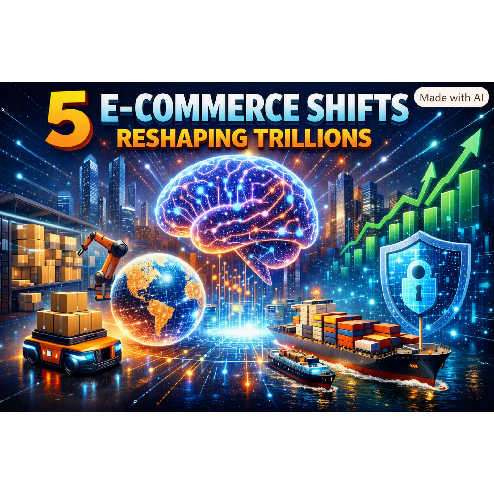 “5 E‑Commerce Shifts That Will Rewrite Global Wealth” episode artwork