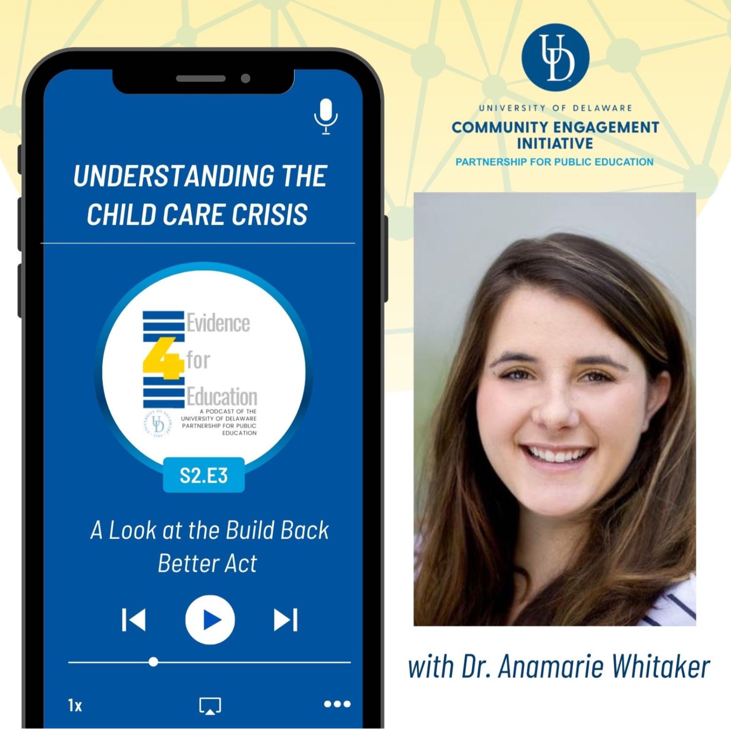 Understanding the Child Care Crisis: A Look at the Build Back Better Act with Dr. Anamarie Whitaker episode artwork