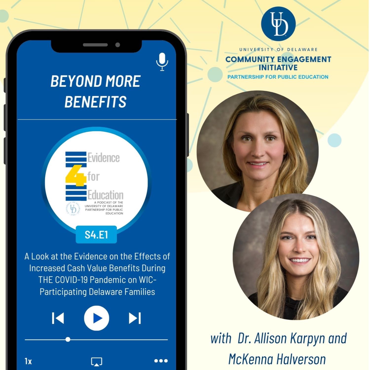 Beyond More Benefits: A Look at the Evidence on the Effects of Increased Cash Value Benefits During The COVID-19 Pandemic on WIC-Participating Delaware Families  episode artwork