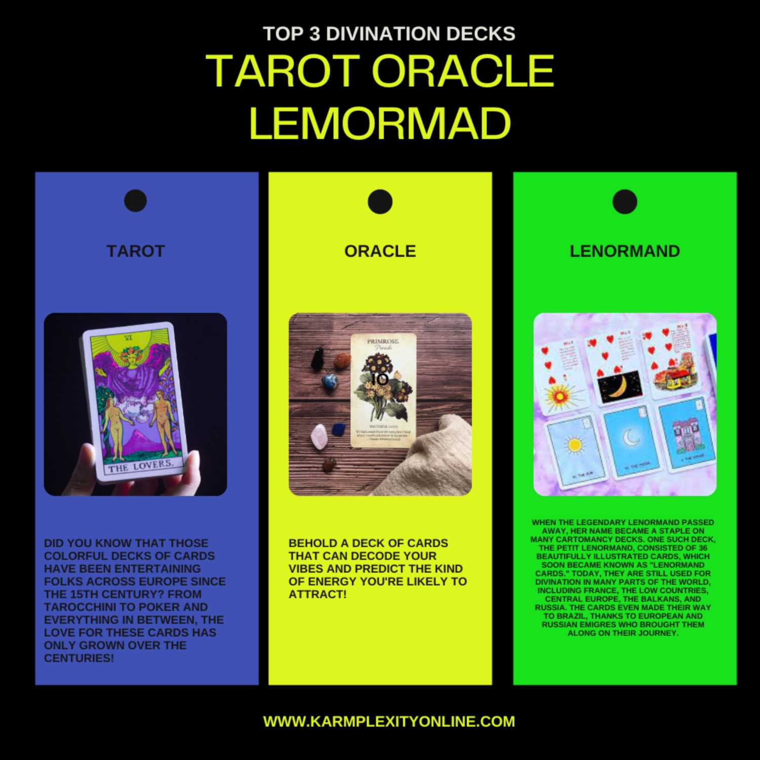 Top 3 Divination Card Decks Most Card Readers Use: Tarot, Lenormand, and Oracle episode artwork