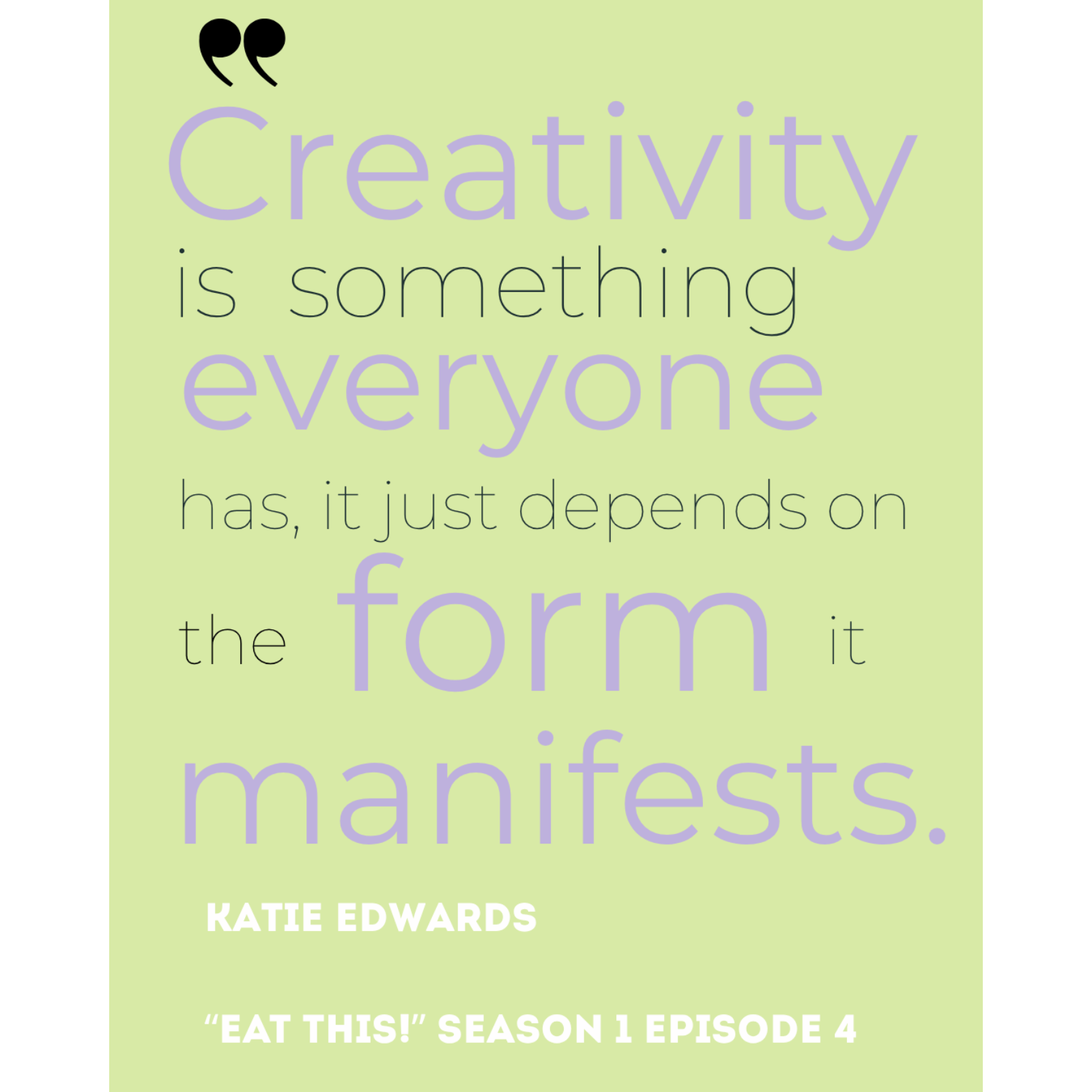 Katie Edwards | Creativity is Something Everyone Has episode artwork