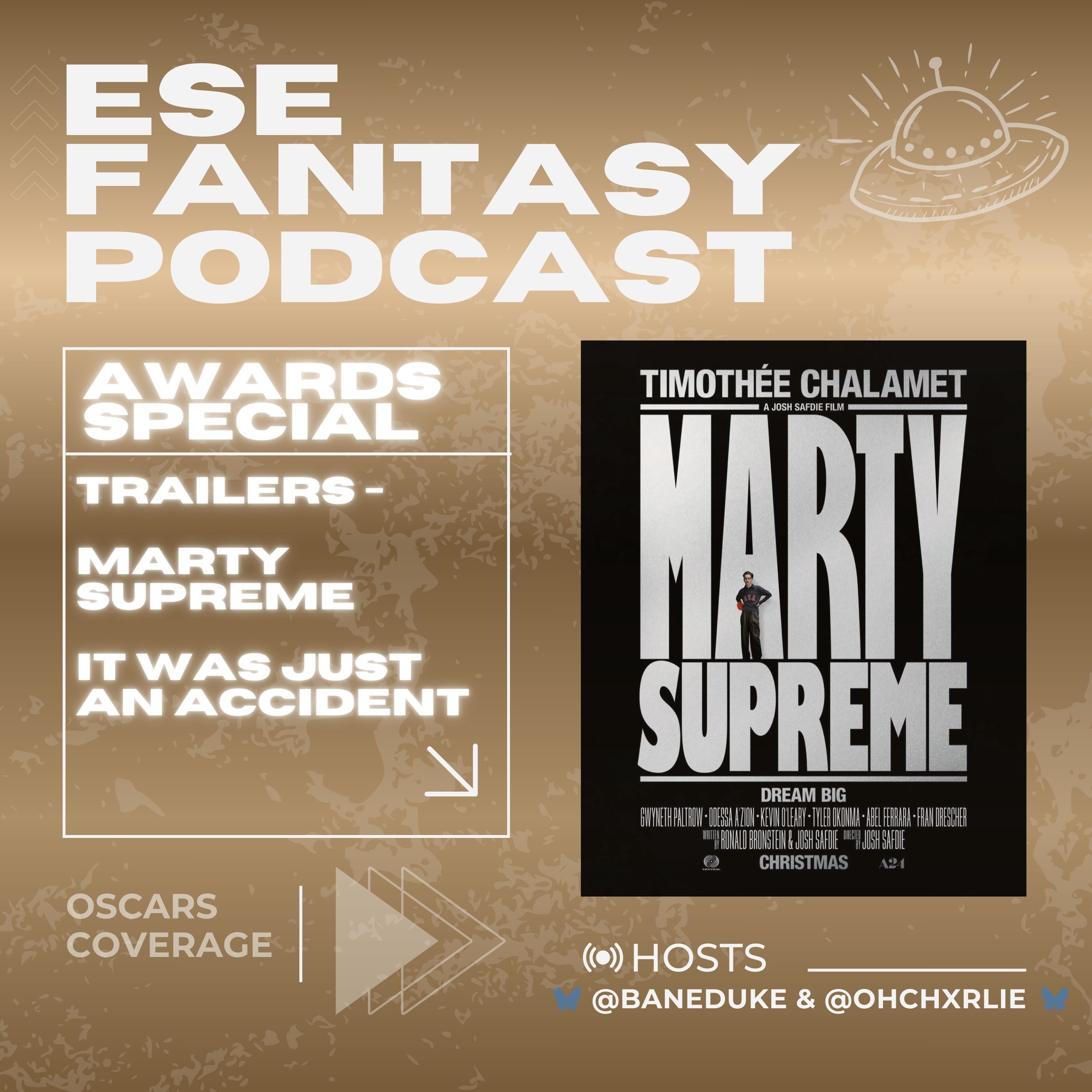 Marty Supreme & It Was Just an Accident Trailer Reactions (Oscars Coverage) 