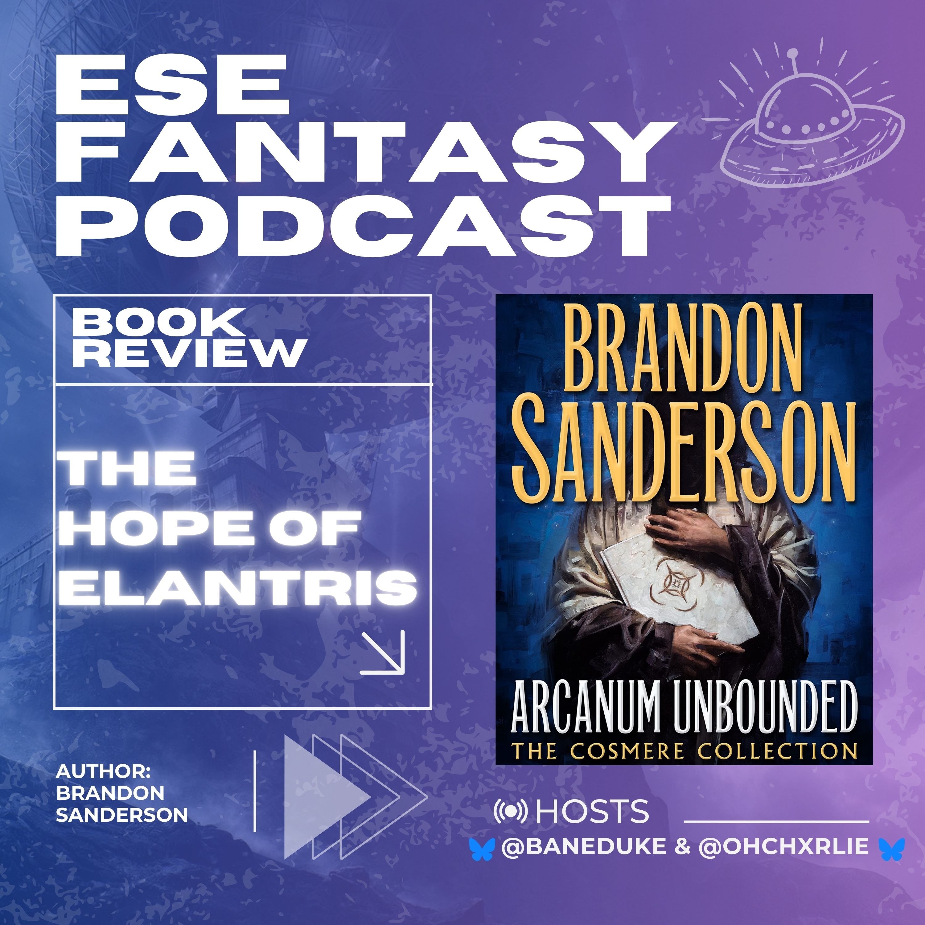 Book Review: The Hope of Elantris by Brandon Sanderson (Cosmere) 