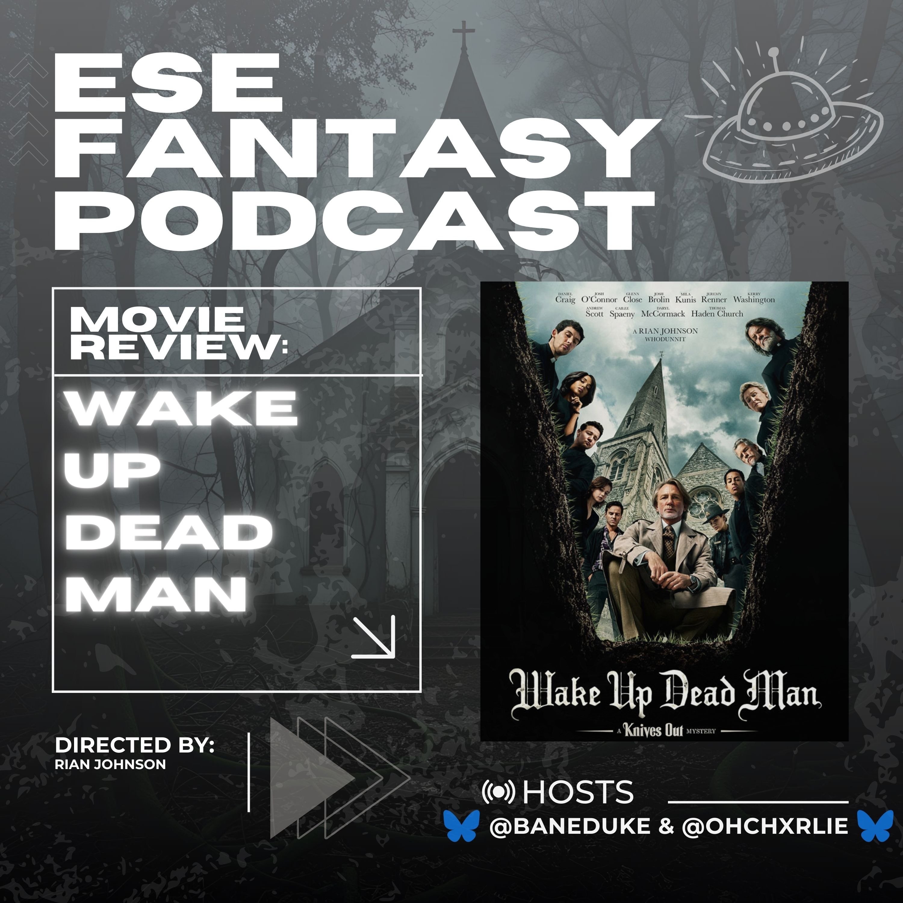 Movie Review: Wake Up Dead Man: A Knives Out Story (2025) - Josh O'Conner Best Performance!?