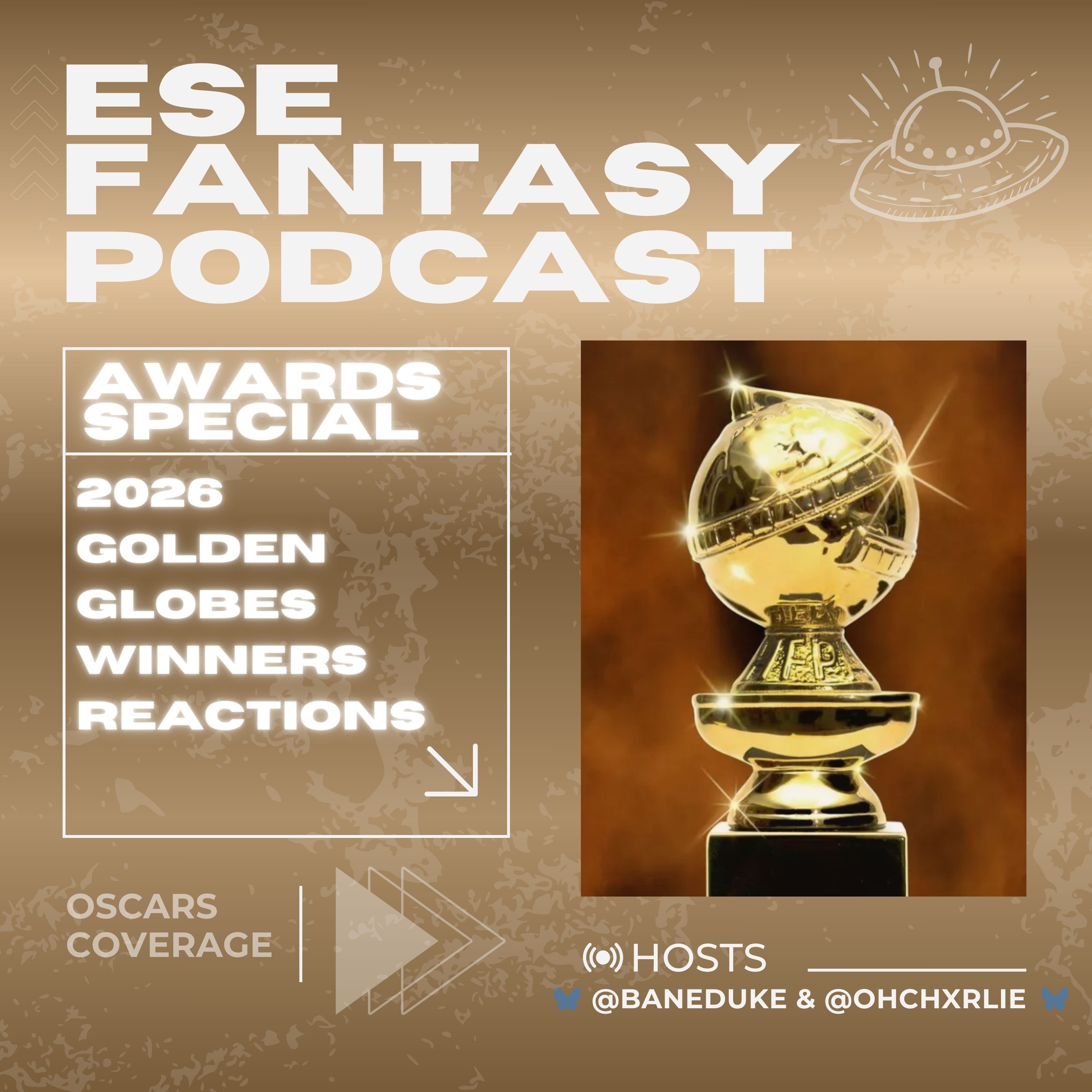 2026 Golden Globes Winners Reactions - The Secret Agent for Best Picture @ Oscars? HUGE Hamnet Night and More!