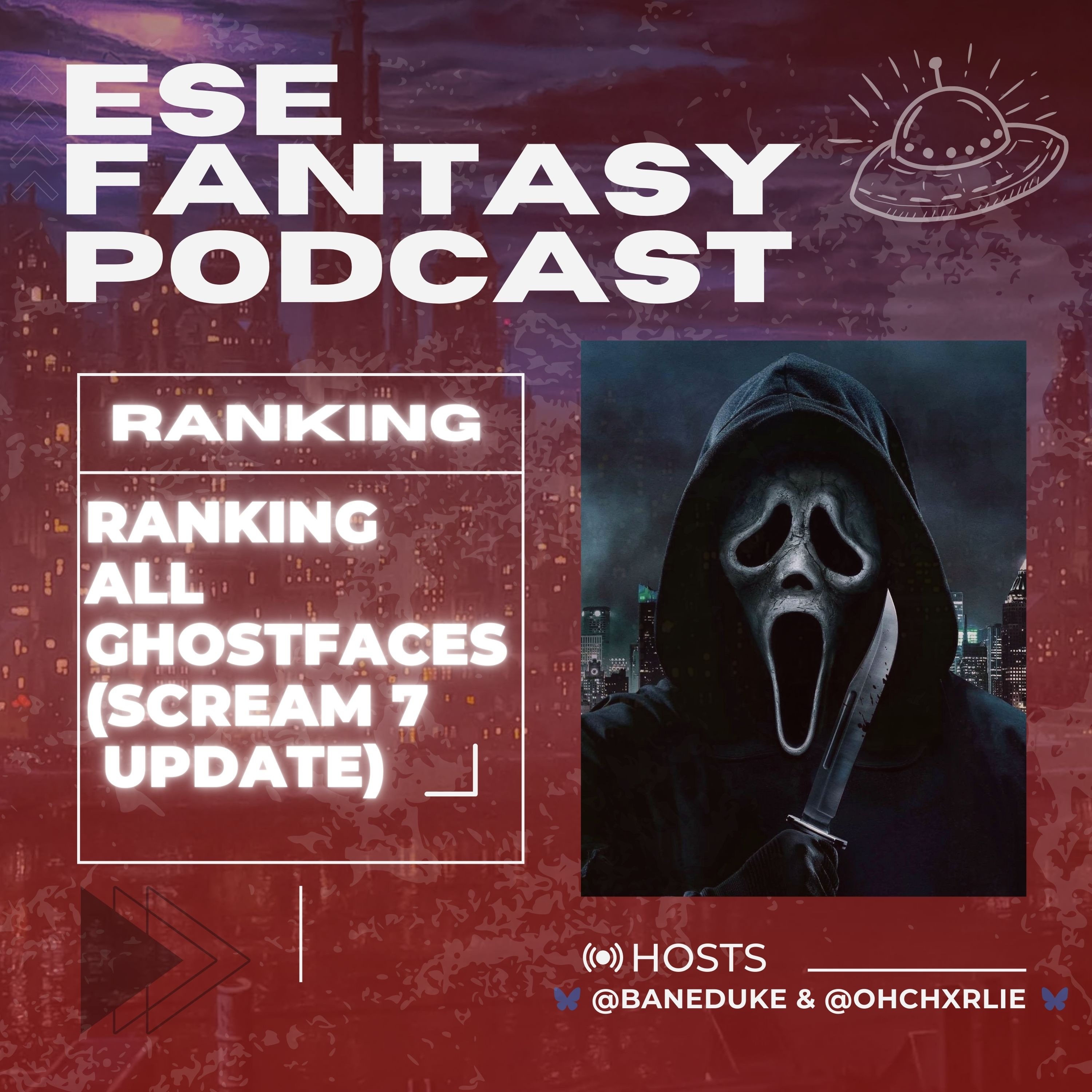 GHOSTFACE RANKINGS - SCREAM 7 UPDATED EDITION