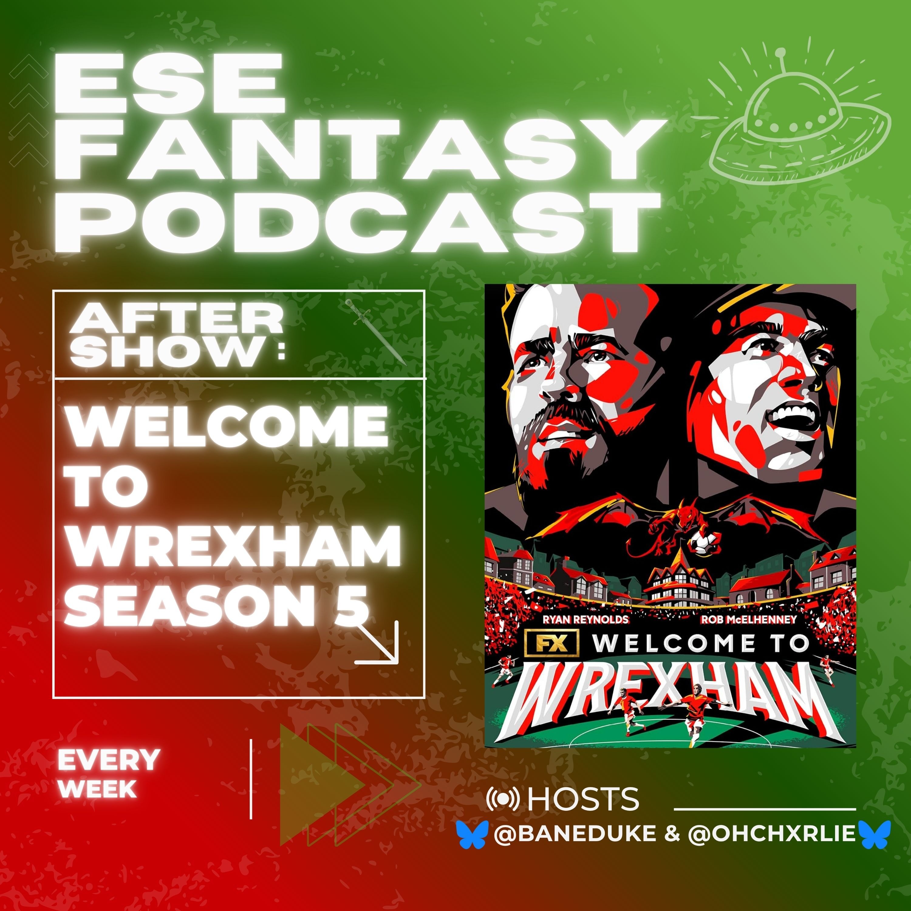 Welcome to Wrexham Season 5 Episodes 1 & 2 Reviews - EFL Championship ARRIVAL  episode artwork