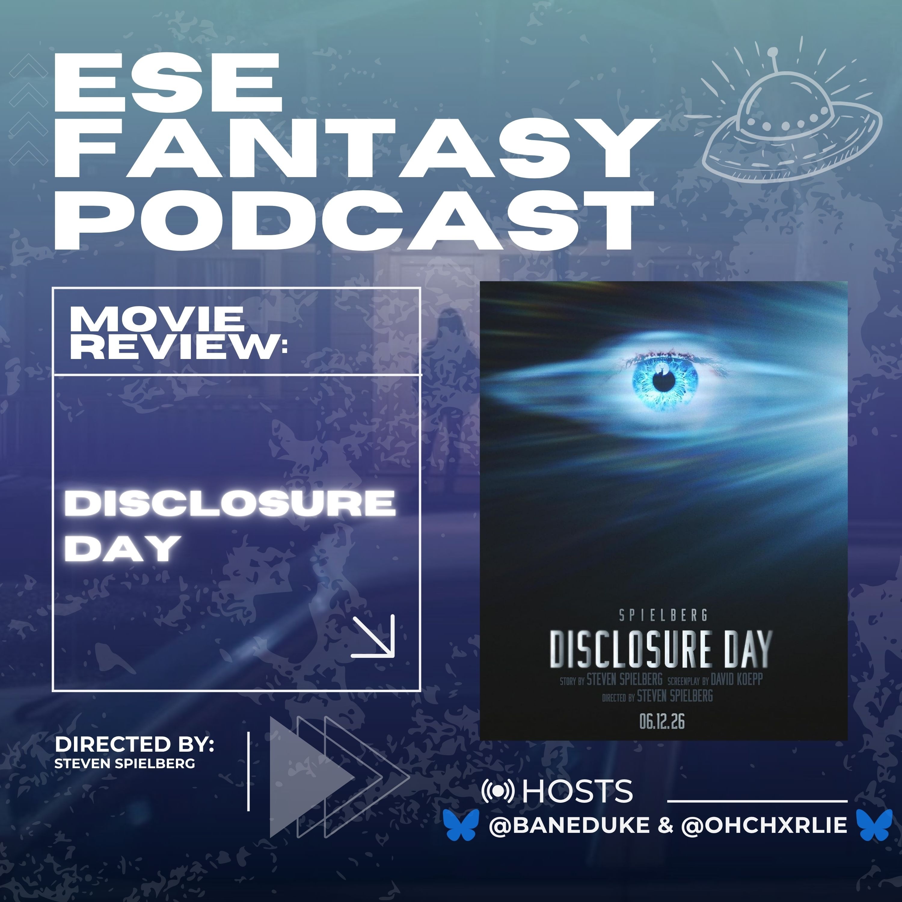 Movie Review: Disclosure Day Directed By Steven Spielberg - 2027 Oscars Potential? episode artwork