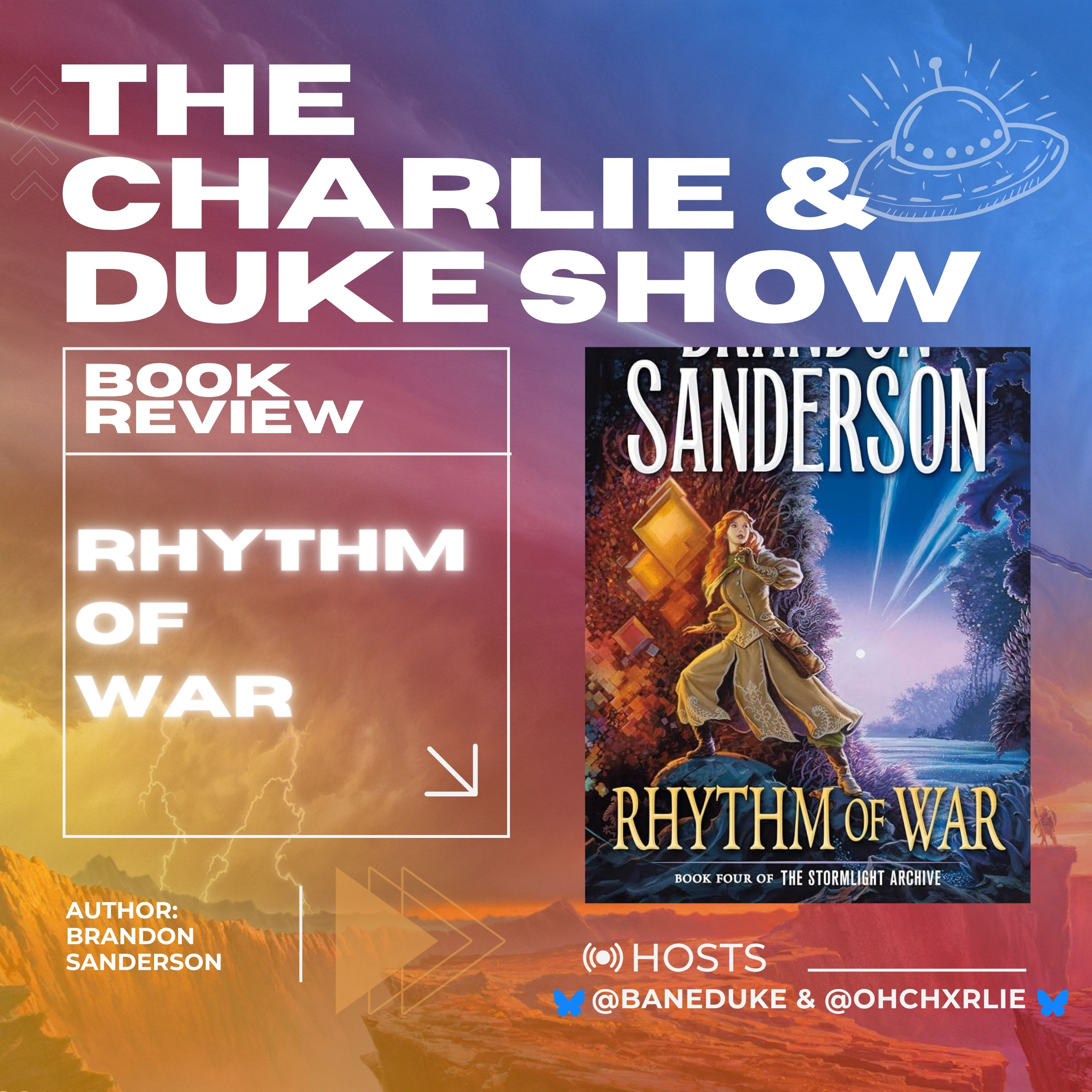 Book Review: Rhythm of War by Brandon Sanderson - (Cosmere) The Stormlight Archive Book 4 episode artwork